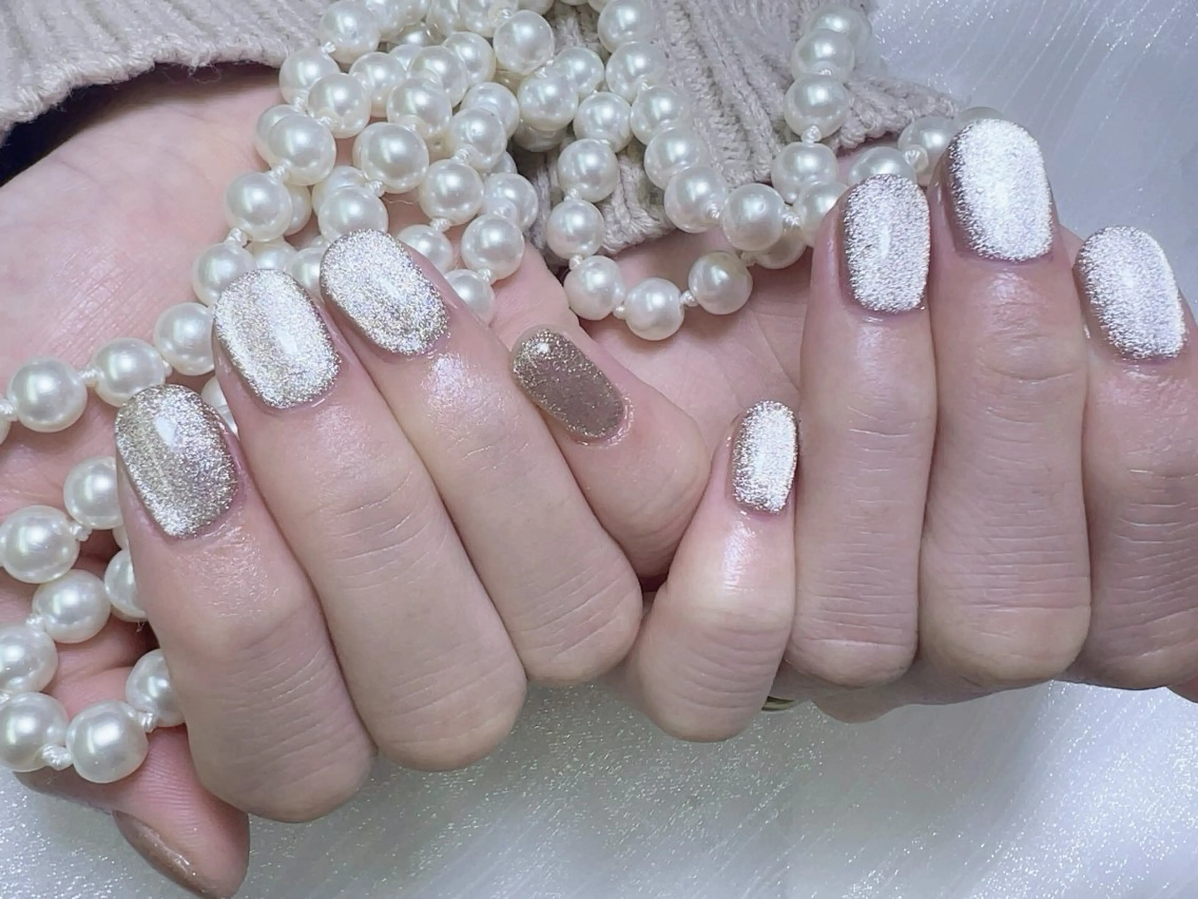 ネイル アートネイル べっ甲ネイル チークネイル 長さ出し フットネイル ハンドネイル リ サのネイルデザイン