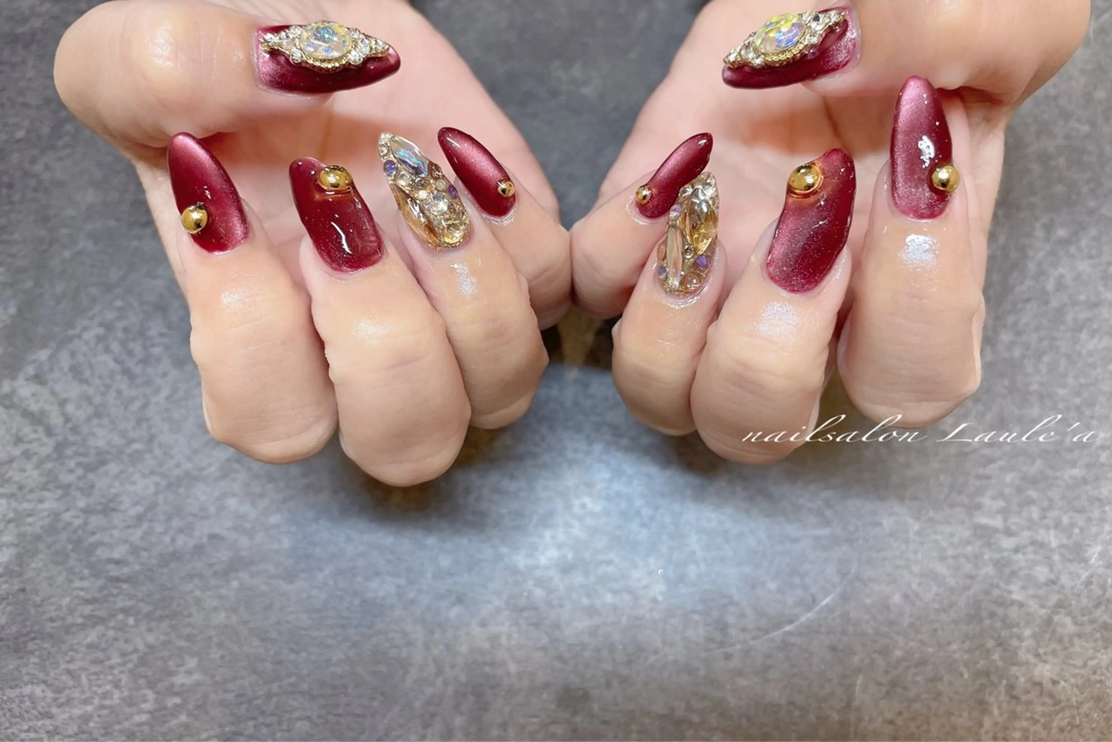 ネイル ハンドネイル nailsalon Laule'aのネイルデザイン