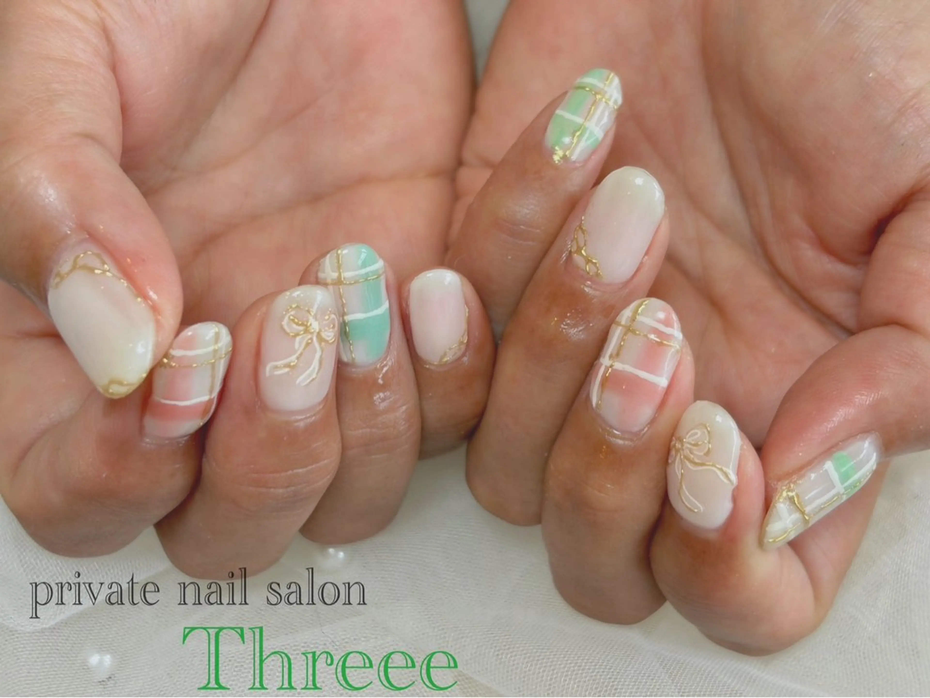 ネイル ハンドネイル Nail salon - Threee　-のネイルデザイン
