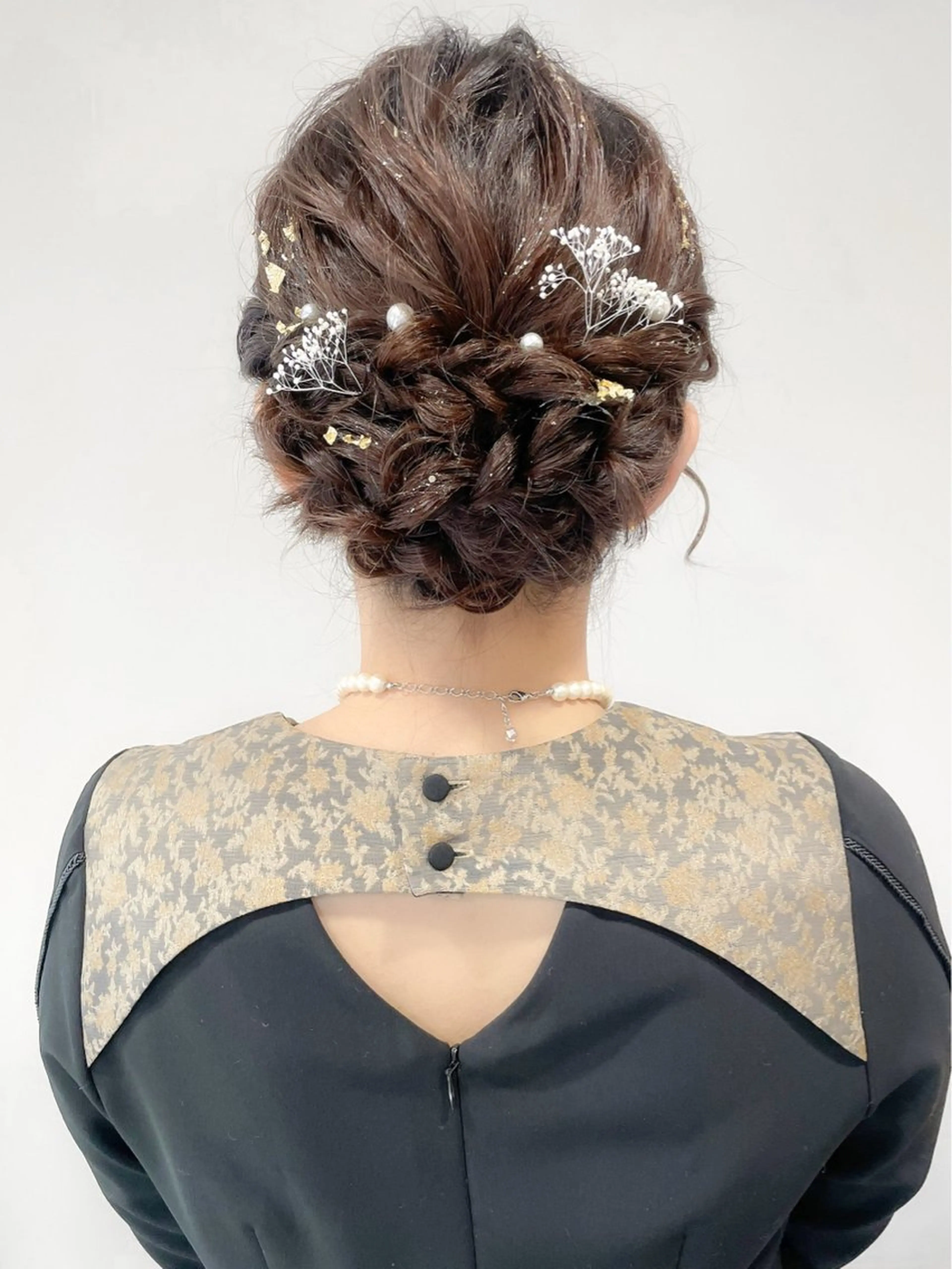 ヘアアレンジ ヘアセット ミディアム/顔周り/ ベージュ🌼mayuのヘアスタイル