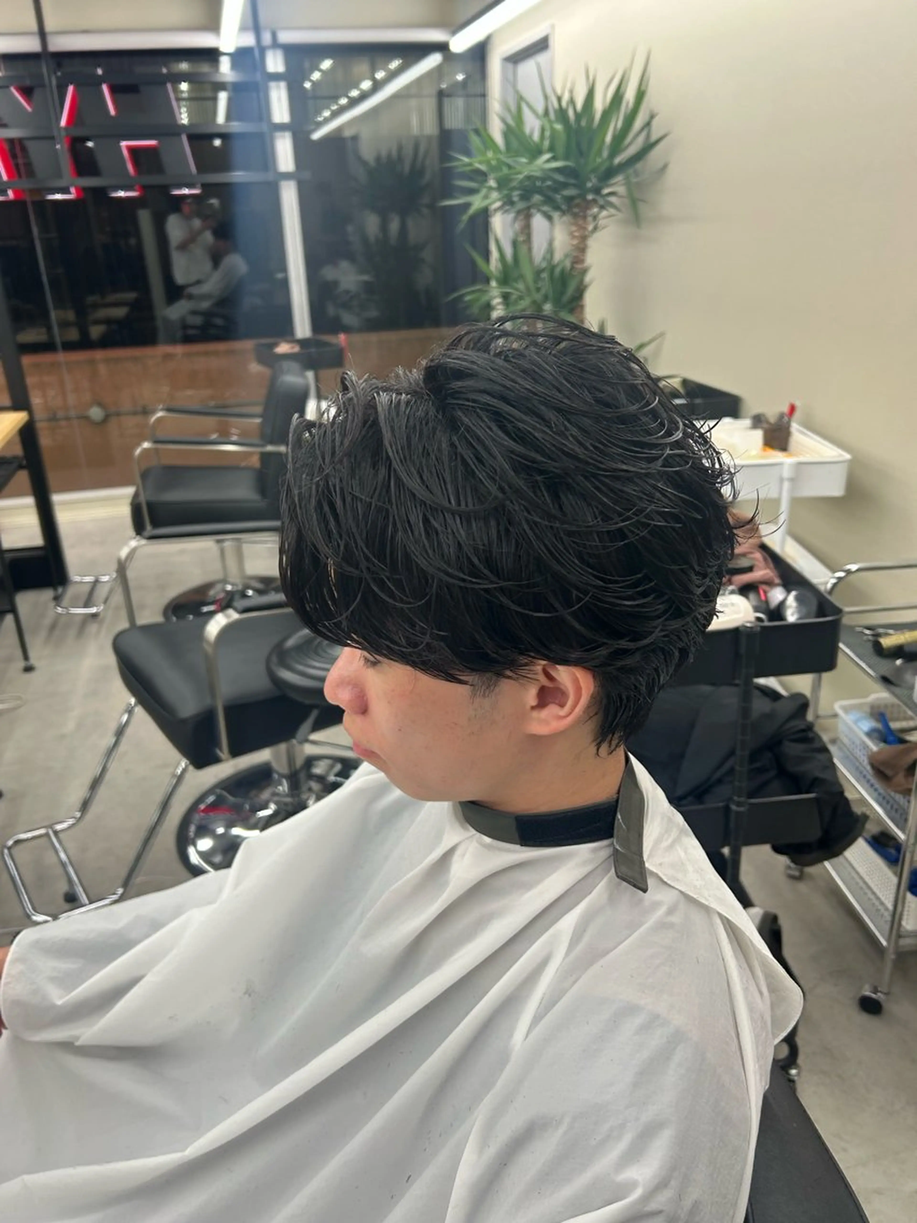 ショート メンズ メンズパーマ カット パーマ 横浜メンズ特化／ ‪🔥Ryoma🔥のヘアスタイル