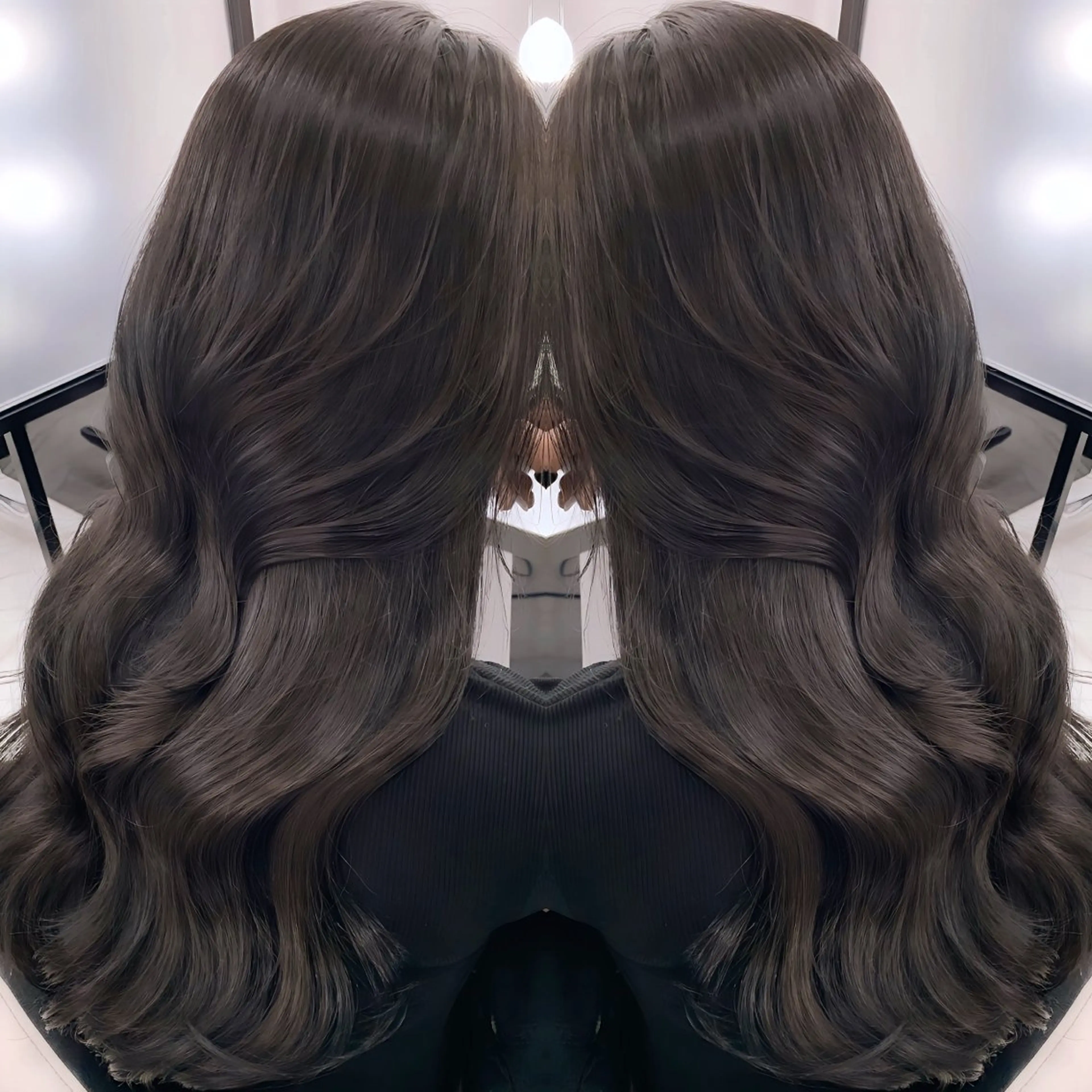 ロング カラー カット ヘアカラー トリートメント GILET by mad grammar所属・ニ平 剣士郎のヘアスタイル