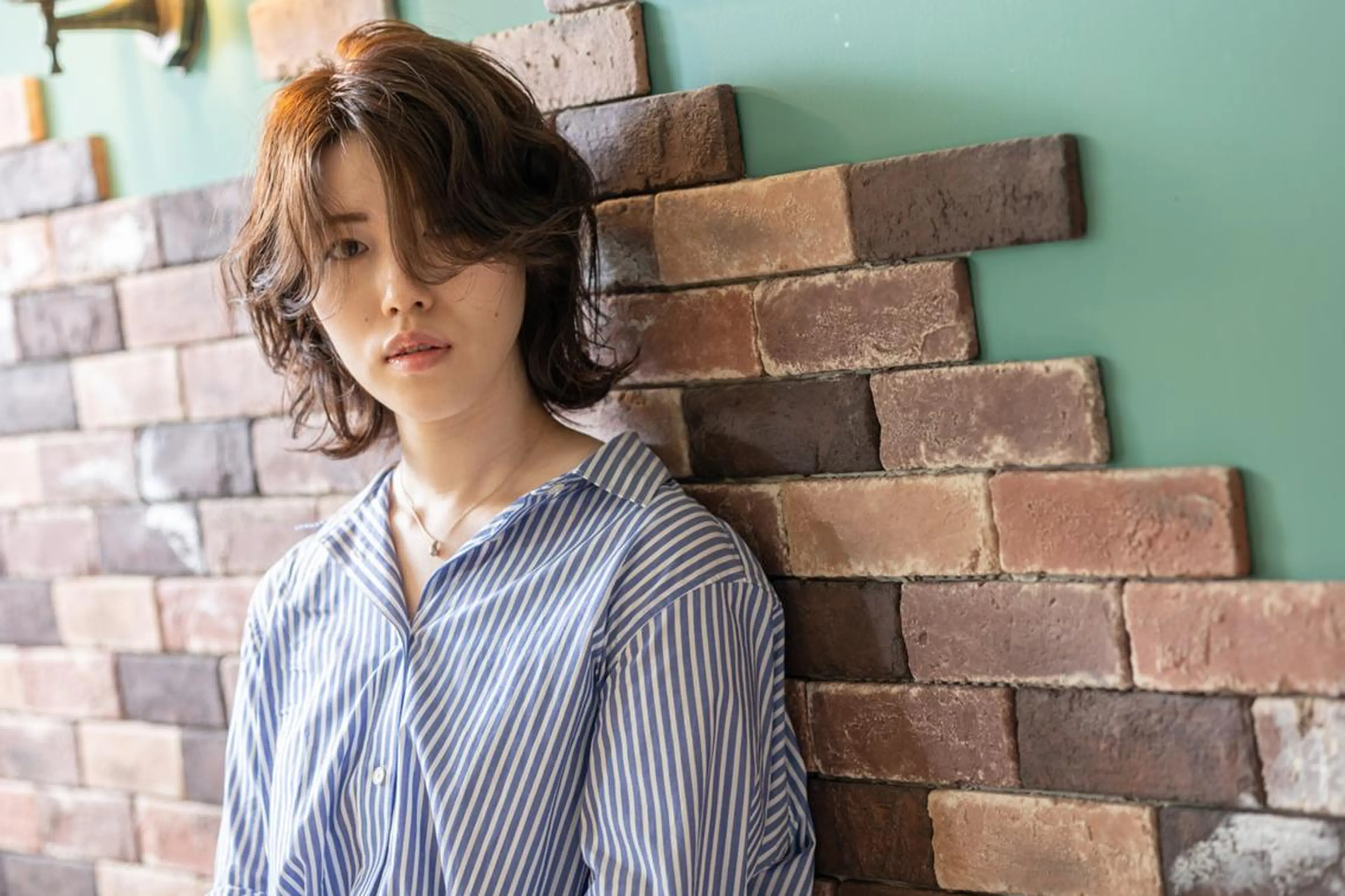 ミディアム カット ヘアカラー トリートメント ✨質感調整✨ ヤマシタマリエのヘアスタイル