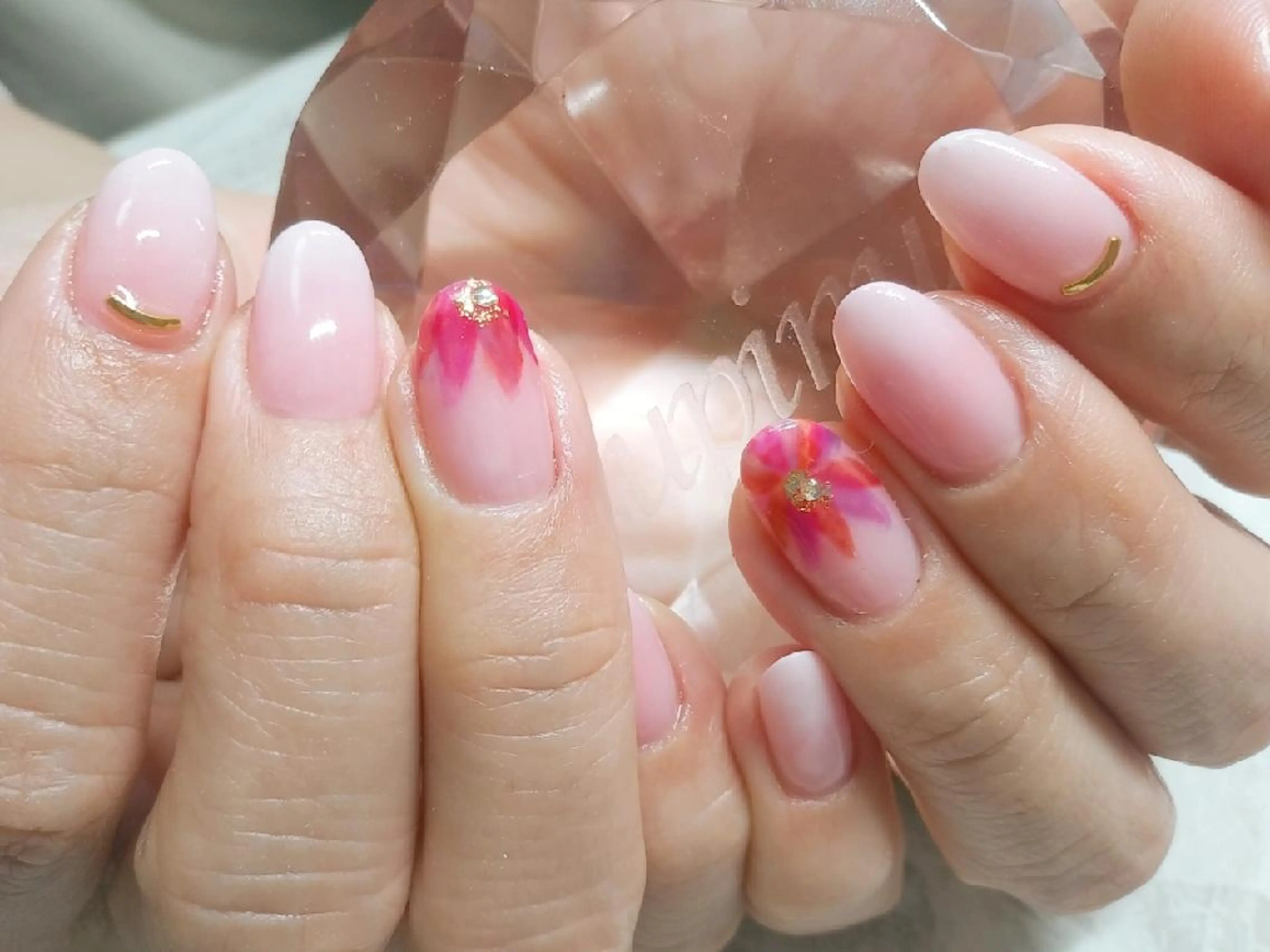 ネイル アートネイル フラワーネイル ハンドネイル フットネイル Lupinus ルピナスのネイルデザイン