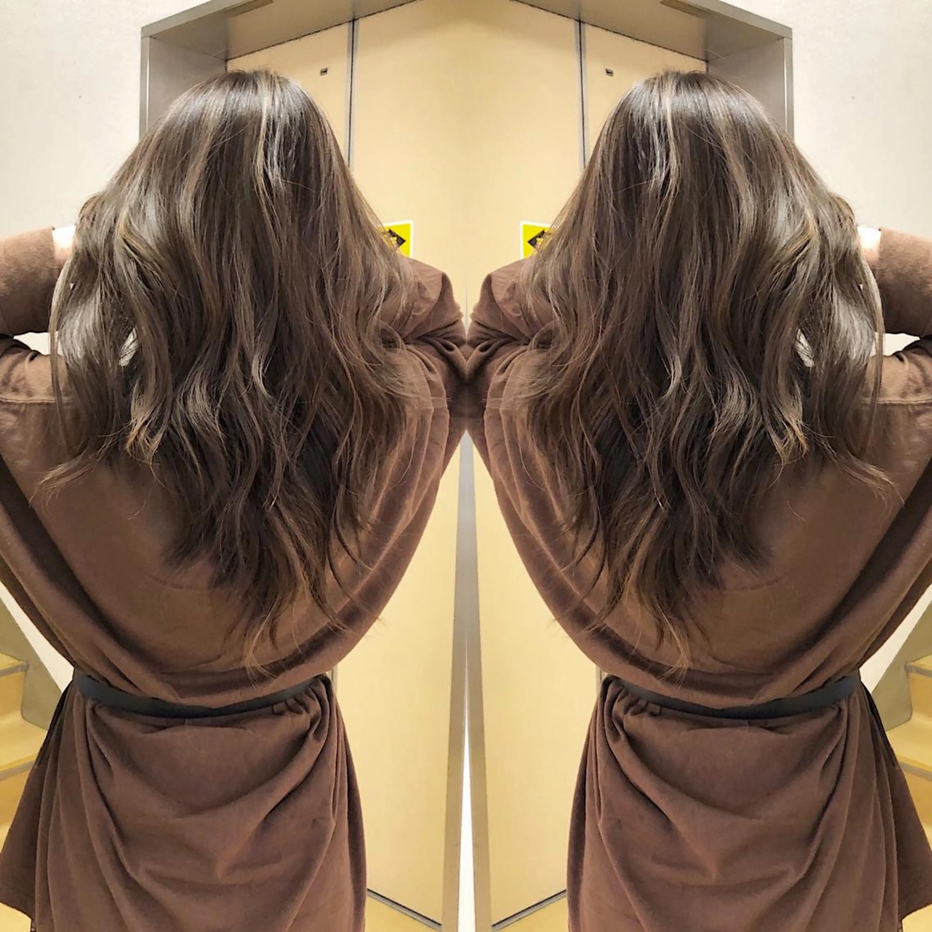 ロング カラー メンズ メンズハイライト ハイライトカラー ハイライト カット ヘアカラー トリートメント ♡MIHO♡ スタイリストのヘアスタイル
