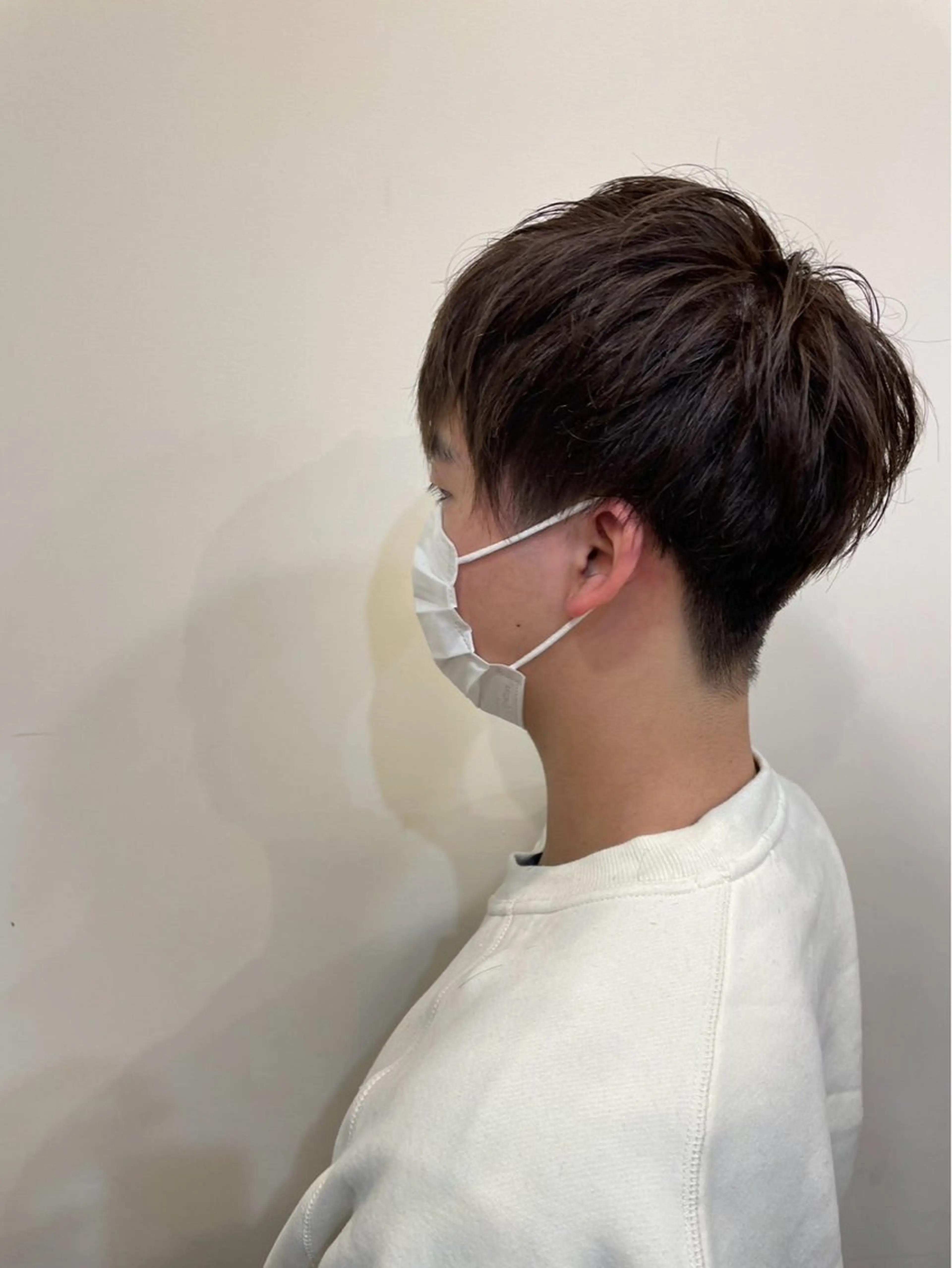 ショート カラー メンズ Pap's宝塚南口店所属・座古 大輝のヘアスタイル