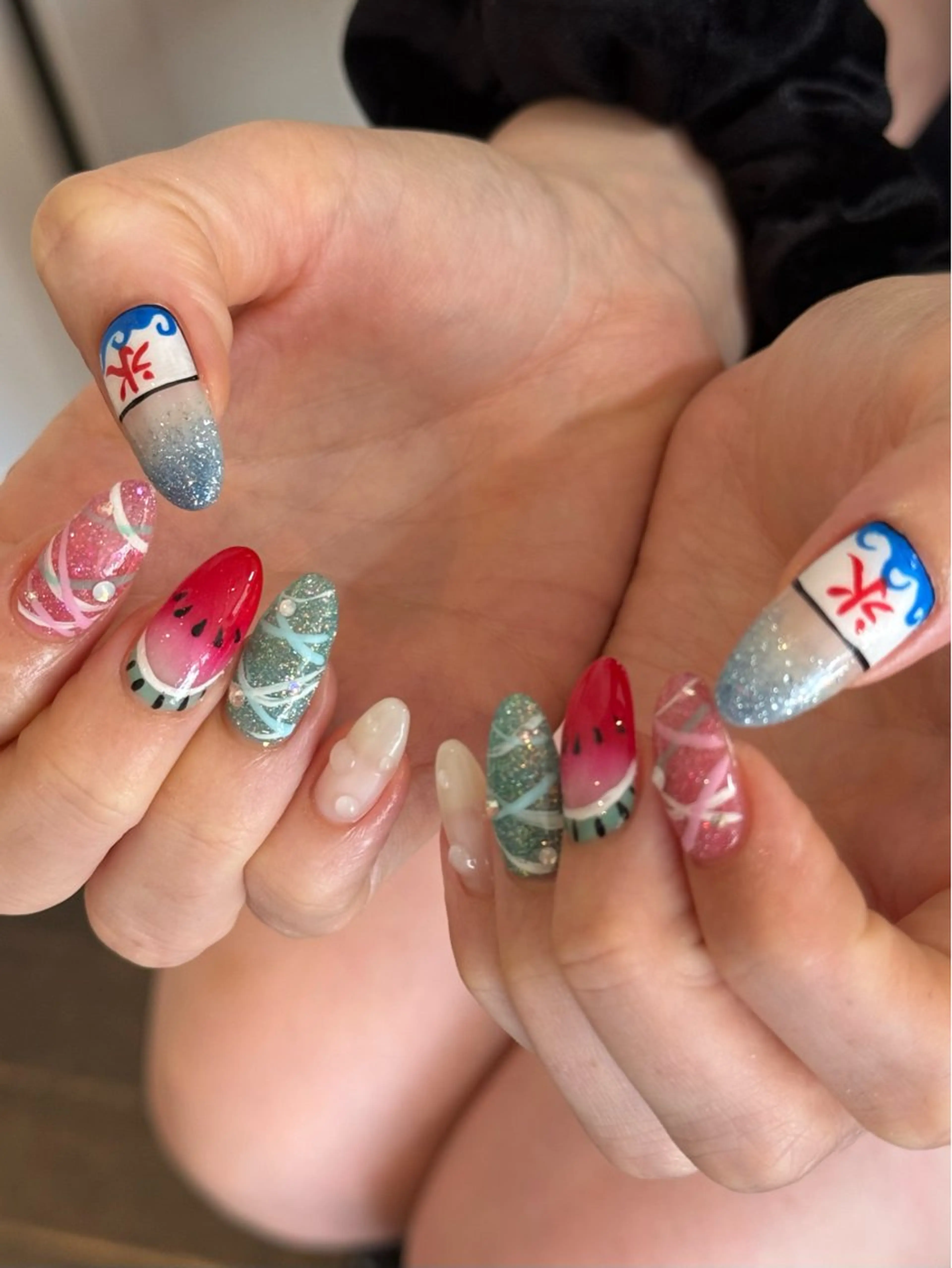 ネイル ハンドネイル 羽鳥 薫乃のネイルデザイン