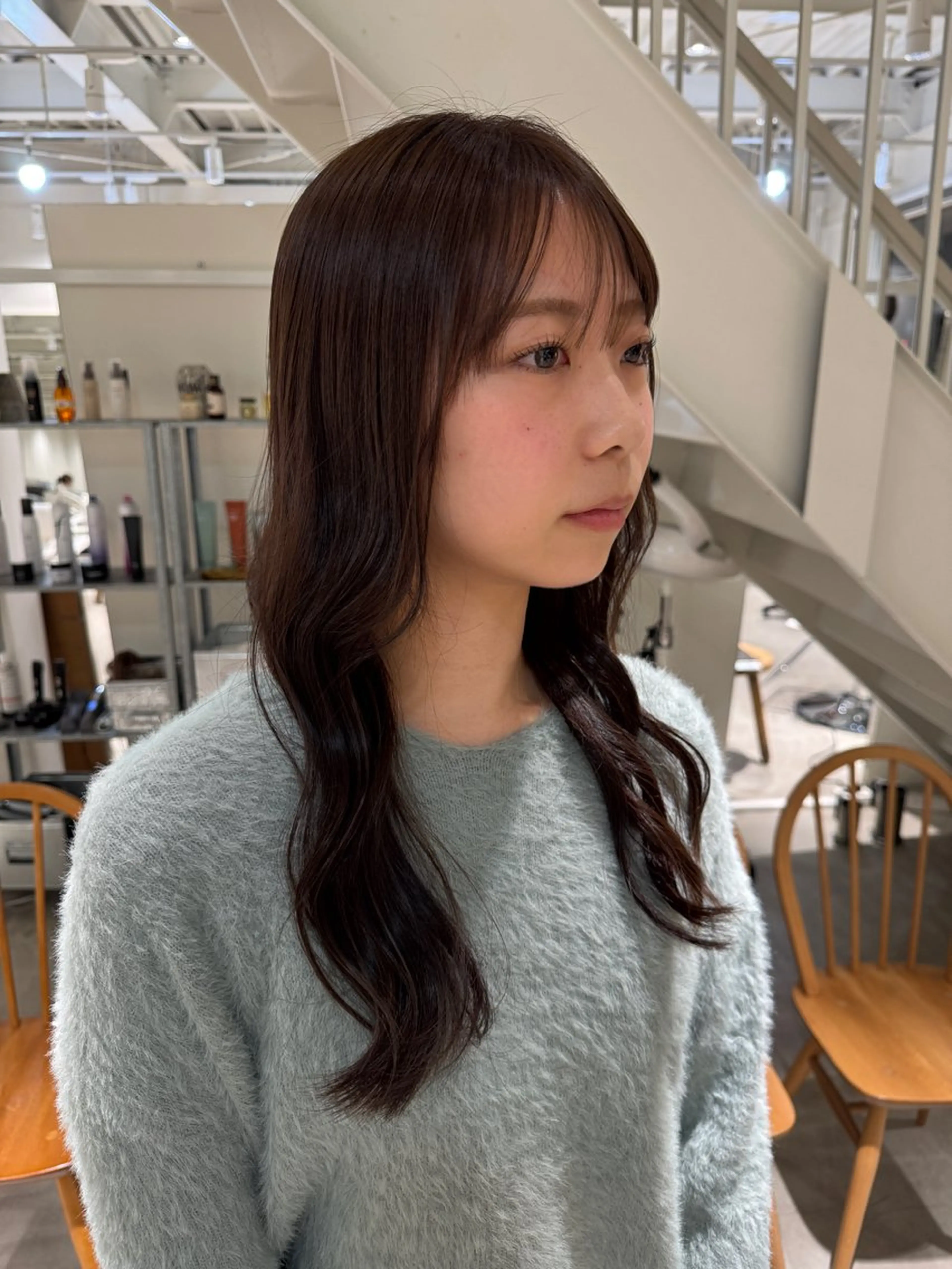 カラー 本田 実可子のヘアスタイル