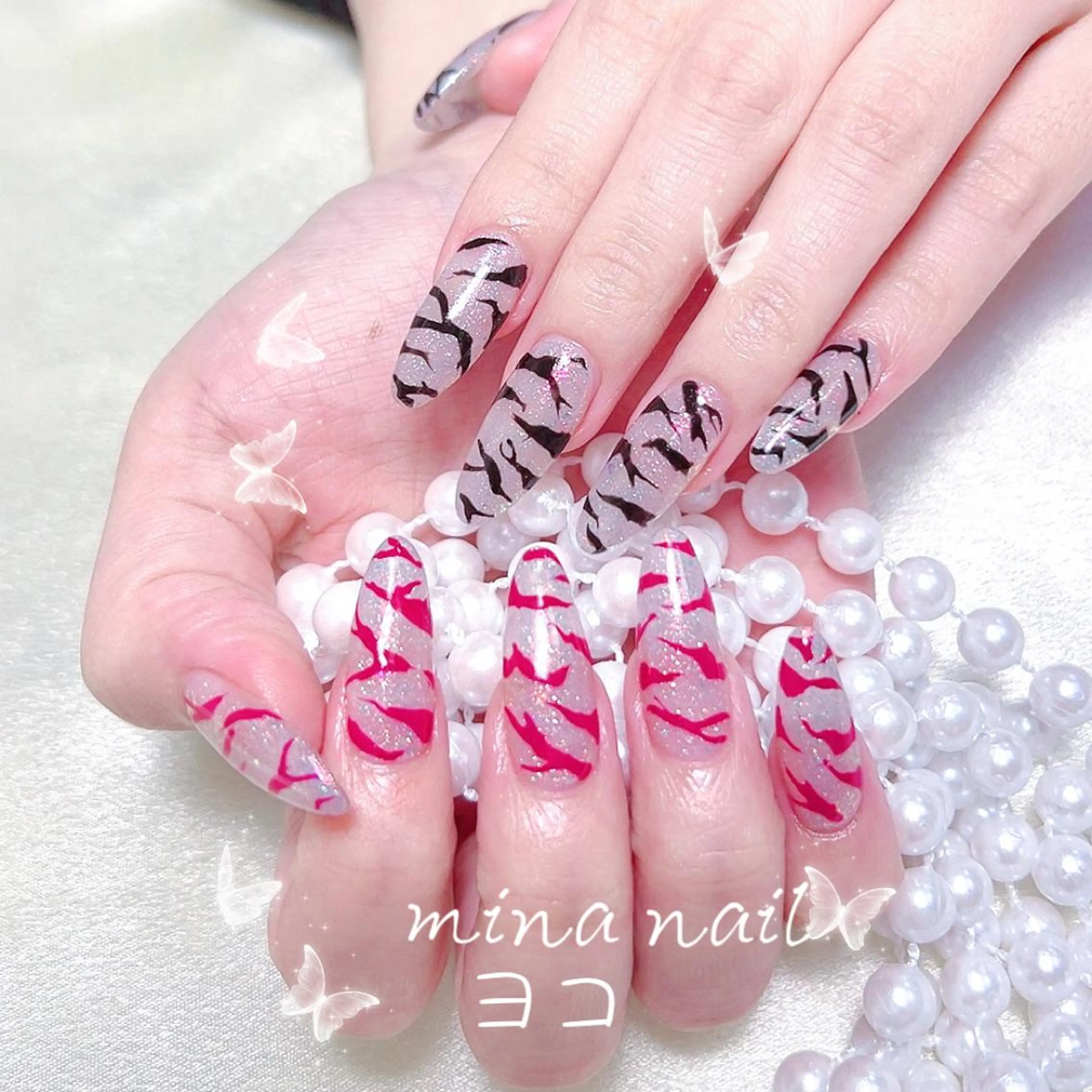 ネイル 🎀まゆ 🪽🐾のネイルデザイン