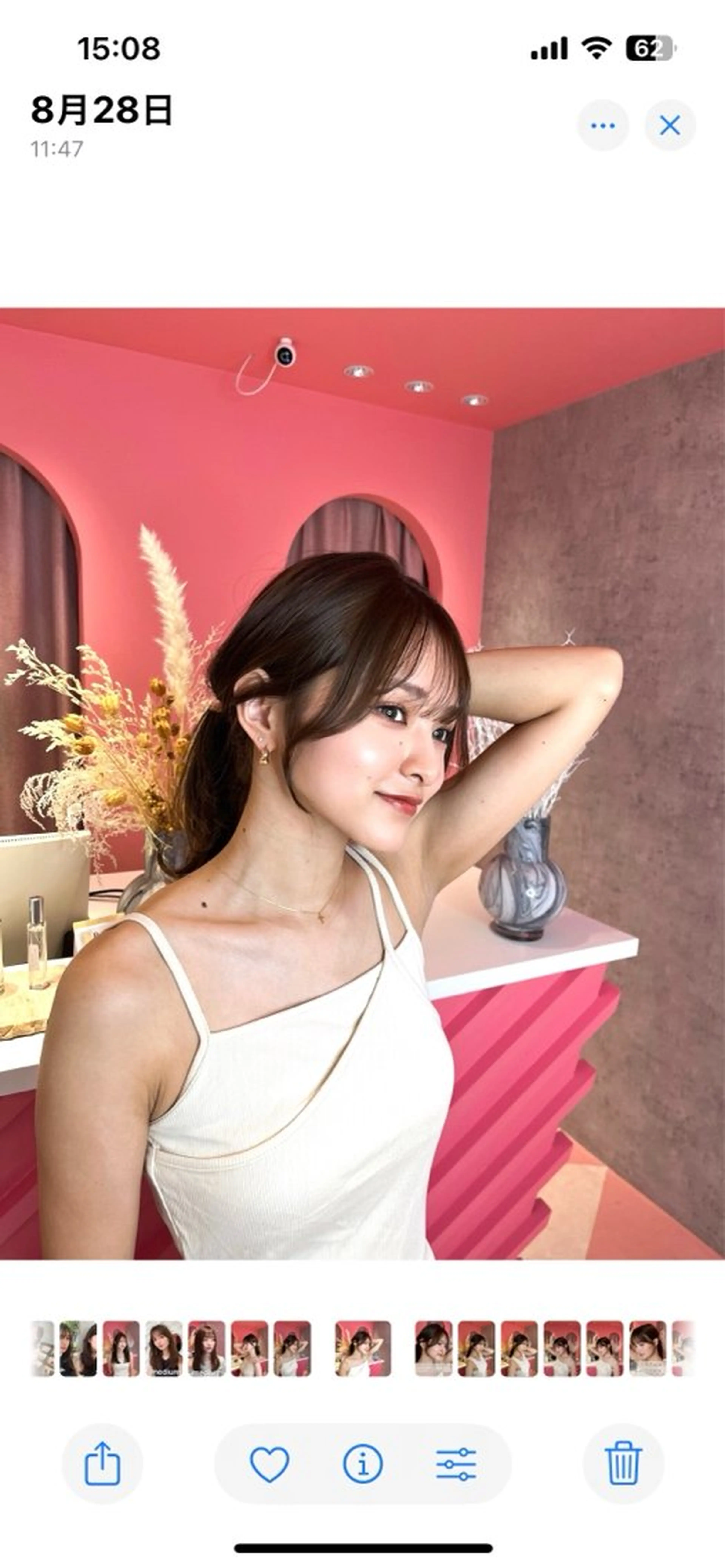 ロング カラー 山崎/ボブ縮毛矯正 レイヤー髪質改善のヘアスタイル