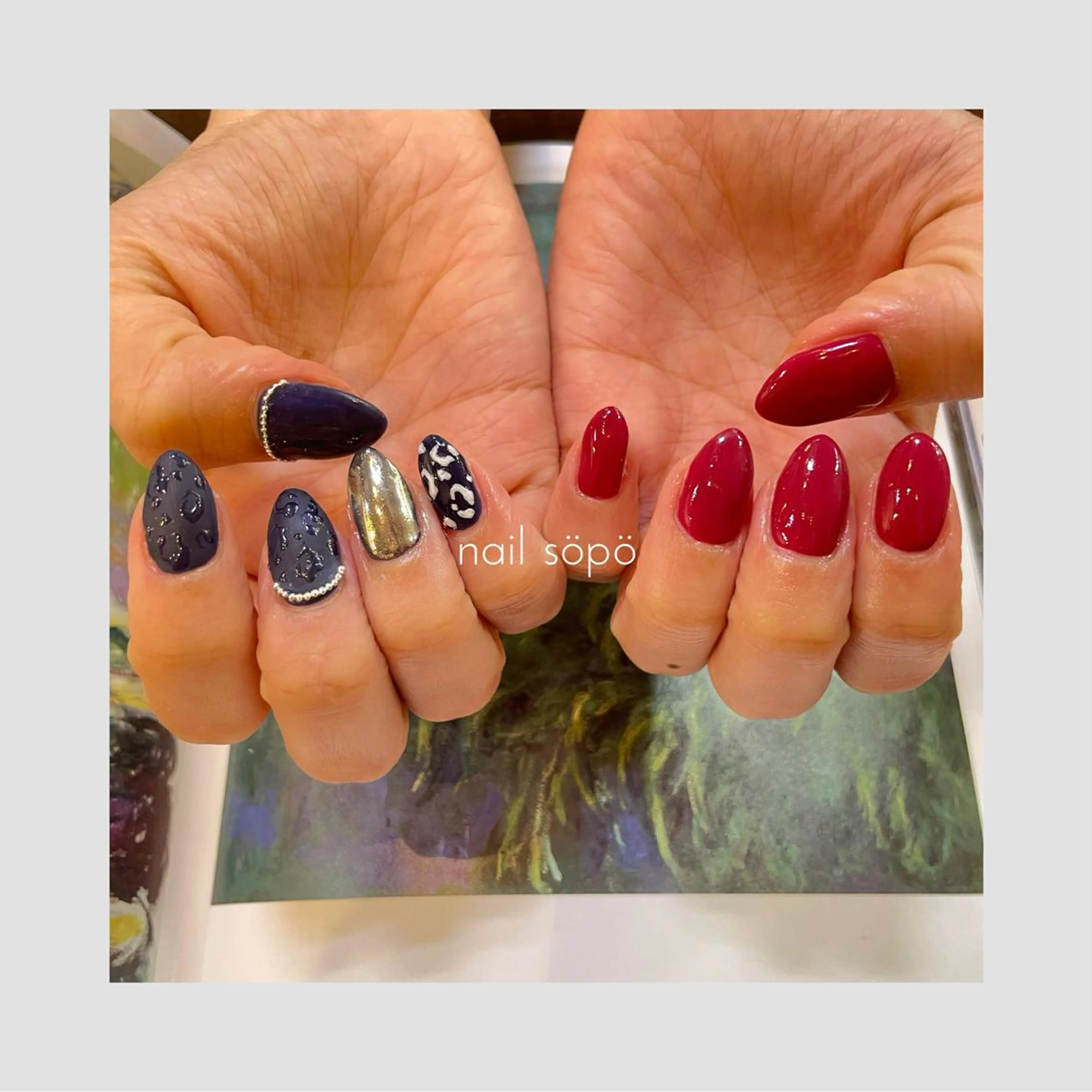 ネイル 自由が丘✳︎奥沢 nail söpöのネイルデザイン