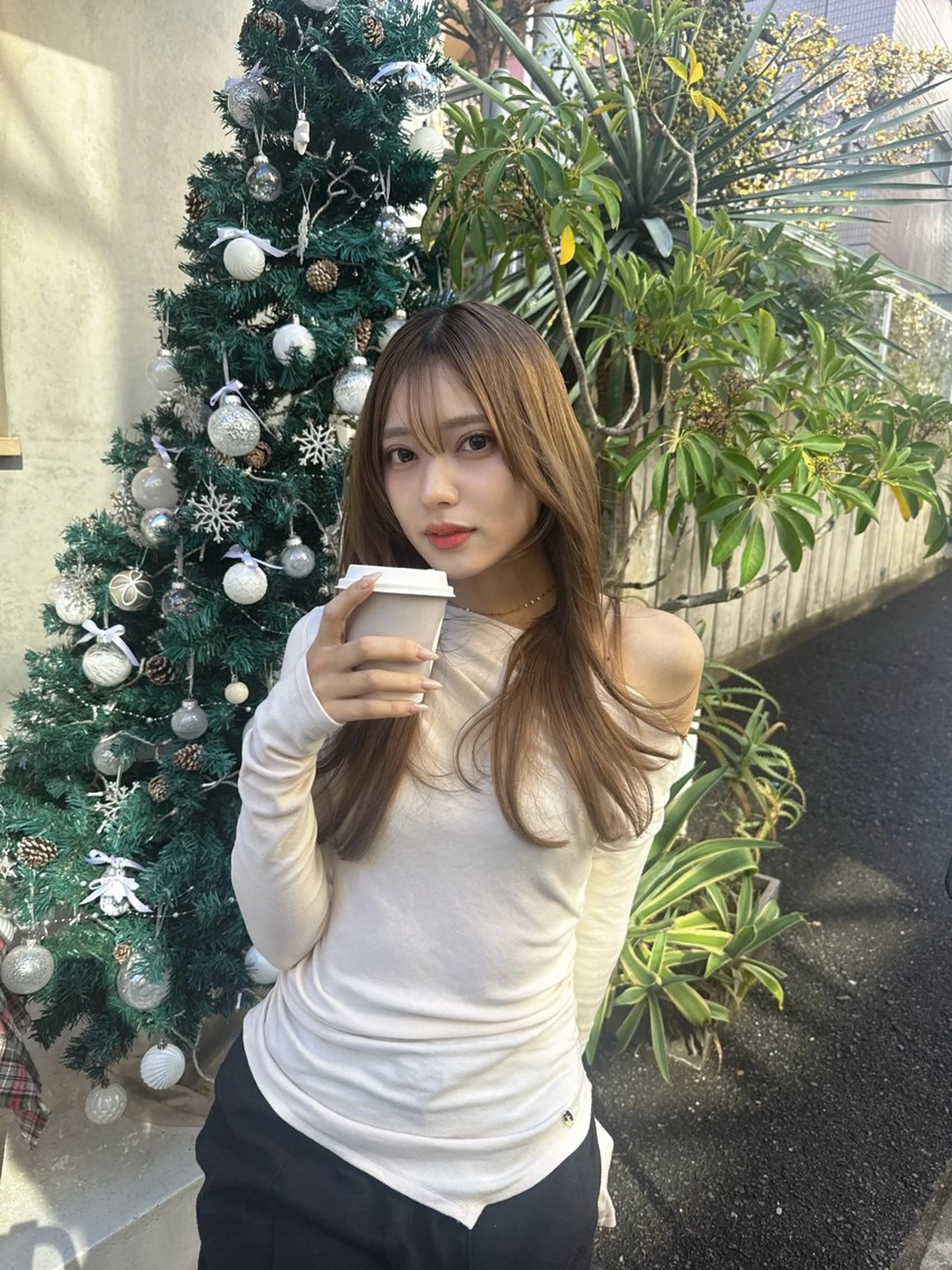 ロング カラー ベージュカラー 透明感カラー レイヤーカット 小顔カット カット ヘアカラー トリートメント 💎透明感カラー特化 💎TAISEIのヘアスタイル