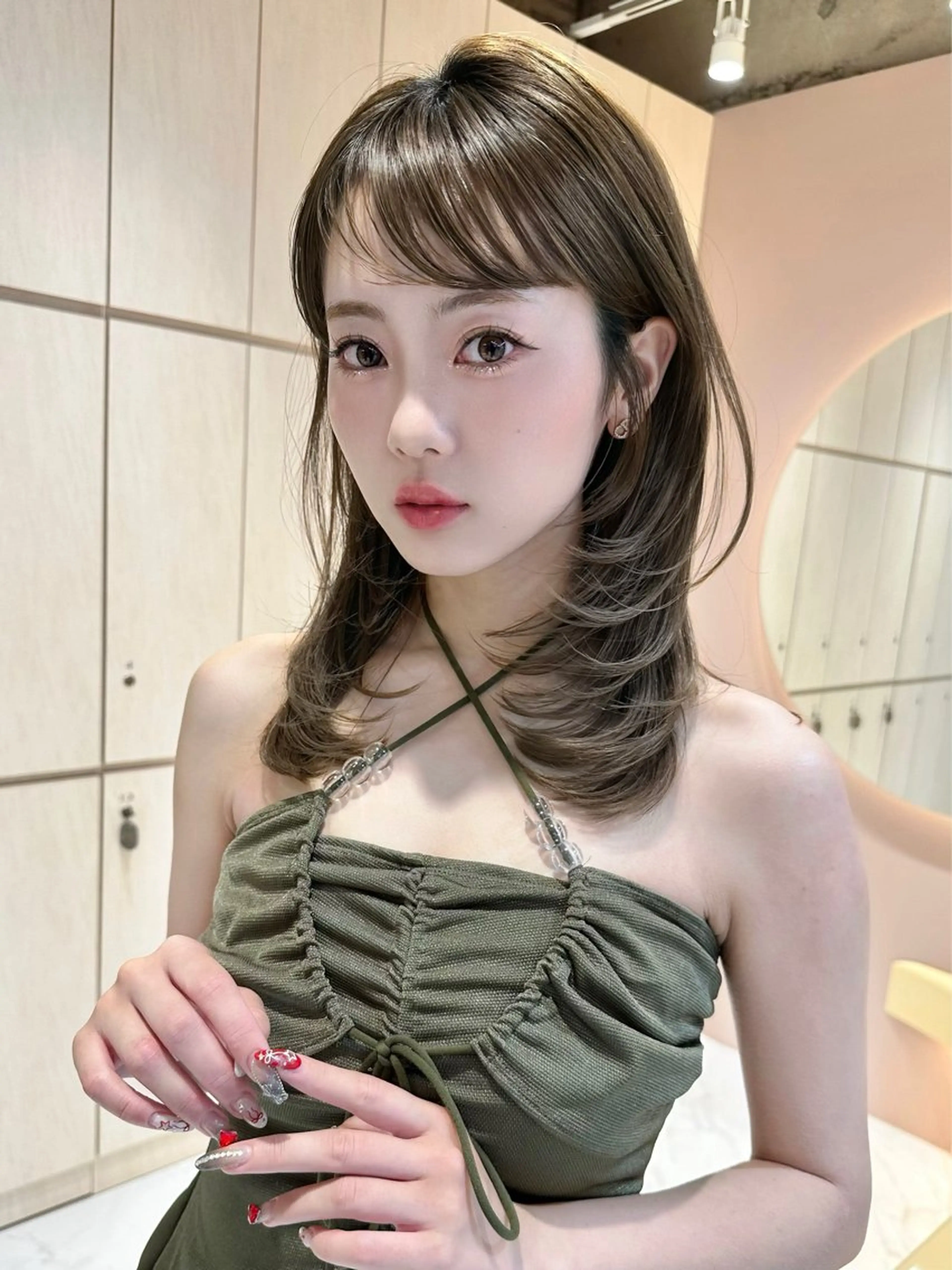 セミロング GLROW 大宮のヘアスタイル