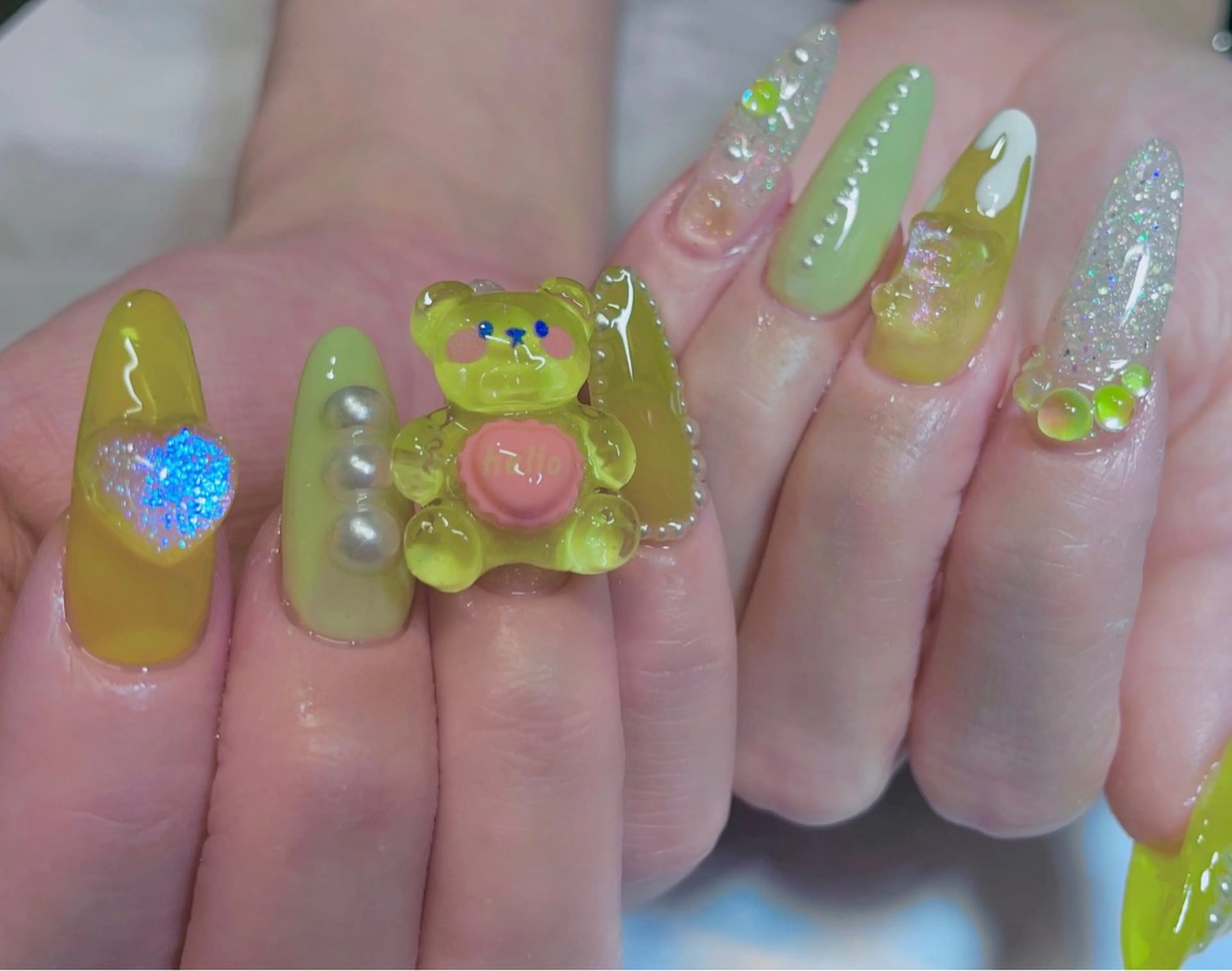 ネイル Spiky とうげ ふうかのネイルデザイン