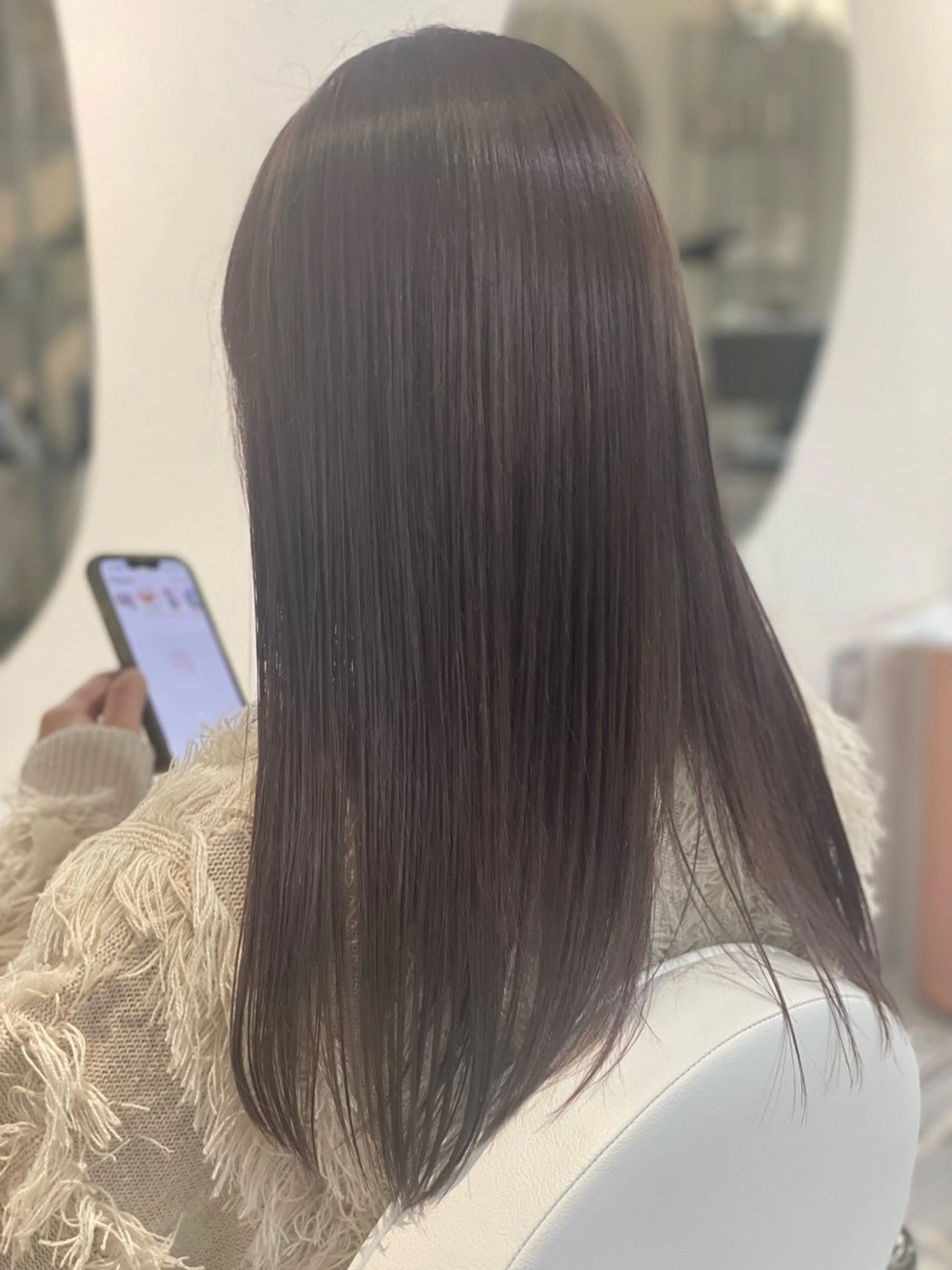 【ご新規様】カット＋質感再整カラー＋髪質改善トリートメントの写真