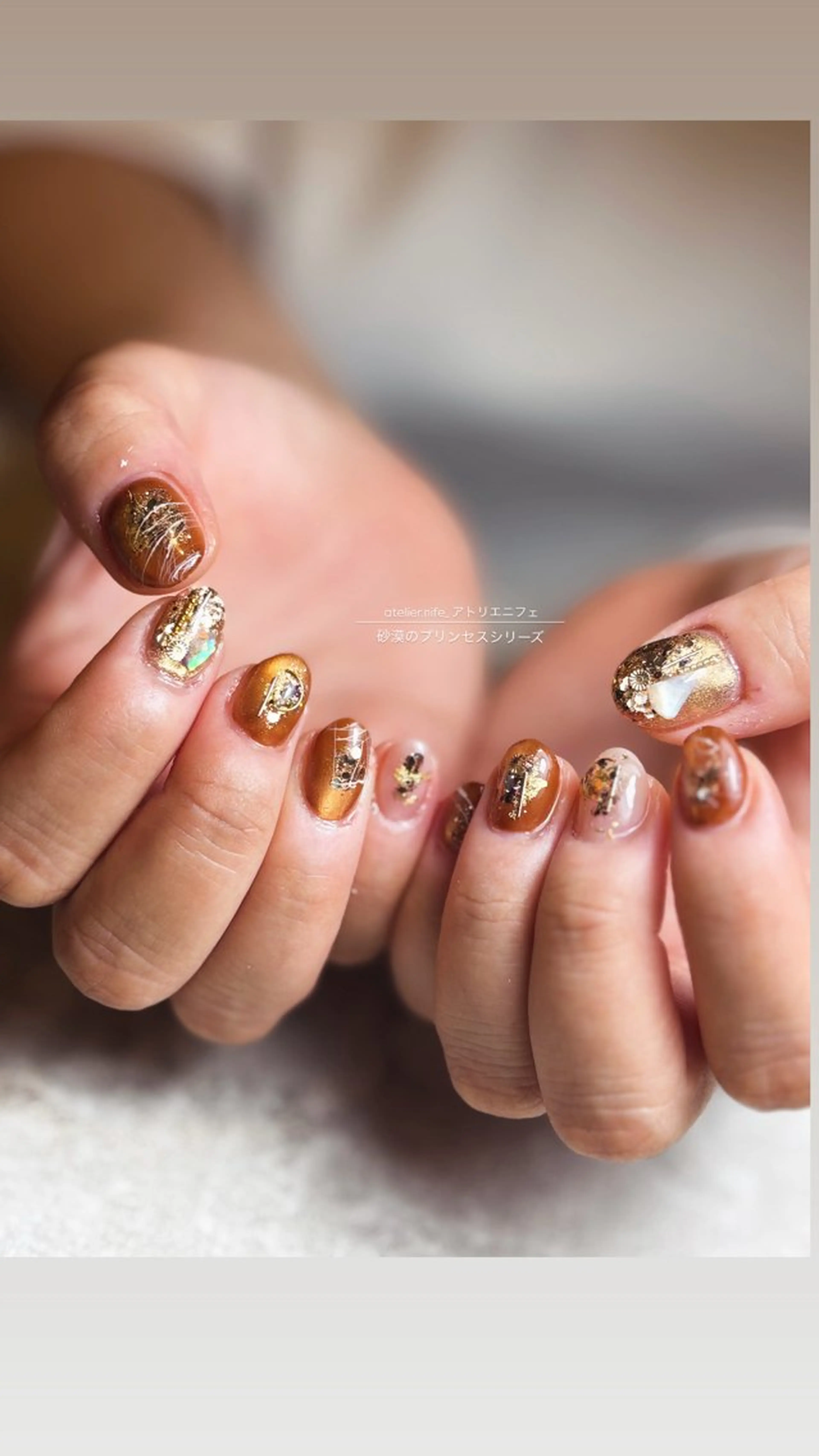 ネイル ハンドネイル atelier nife.のネイルデザイン