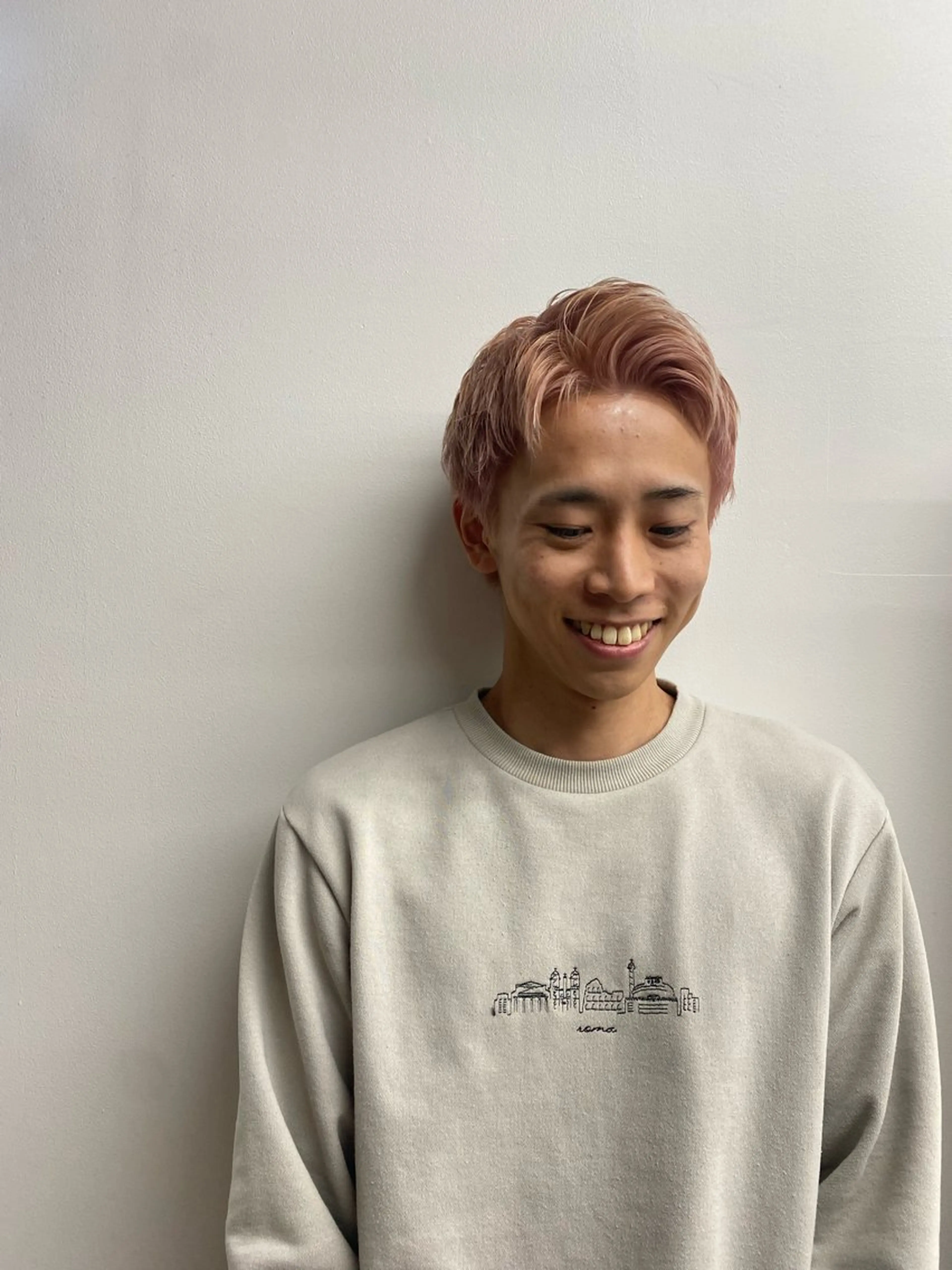 ショート カラー ヘアアレンジ メンズ フェードモデル限定 🔥高円寺Maiのヘアスタイル