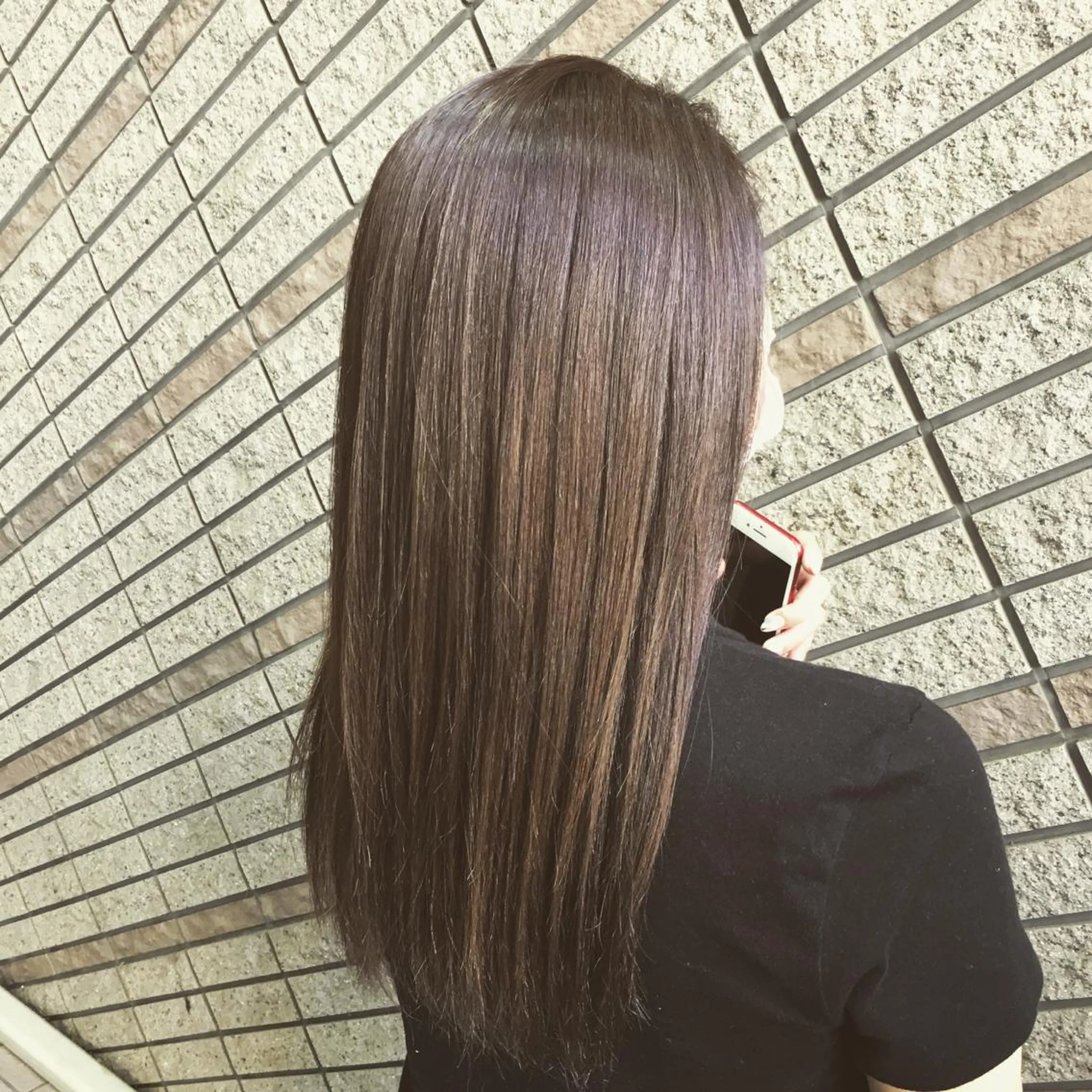 セミロング カラー セミロングパーマ グレージュ ハイライトカラー イルミナカラー 外国人風カラー N° jillva ♦️川端裕司♦️のヘアスタイル