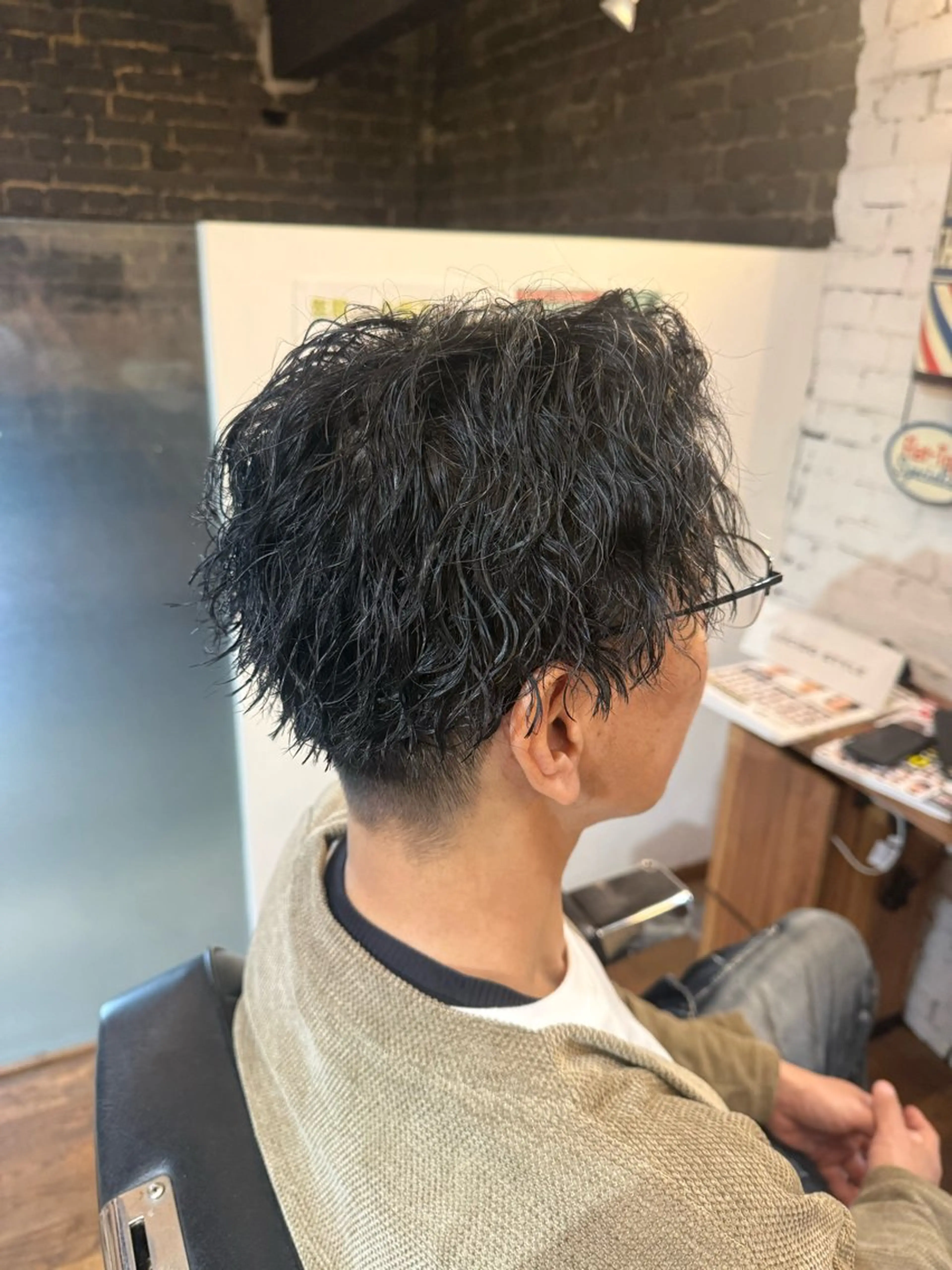 メンズ メンズパーマ ルシードスタイル プルス　池本海月のヘアスタイル