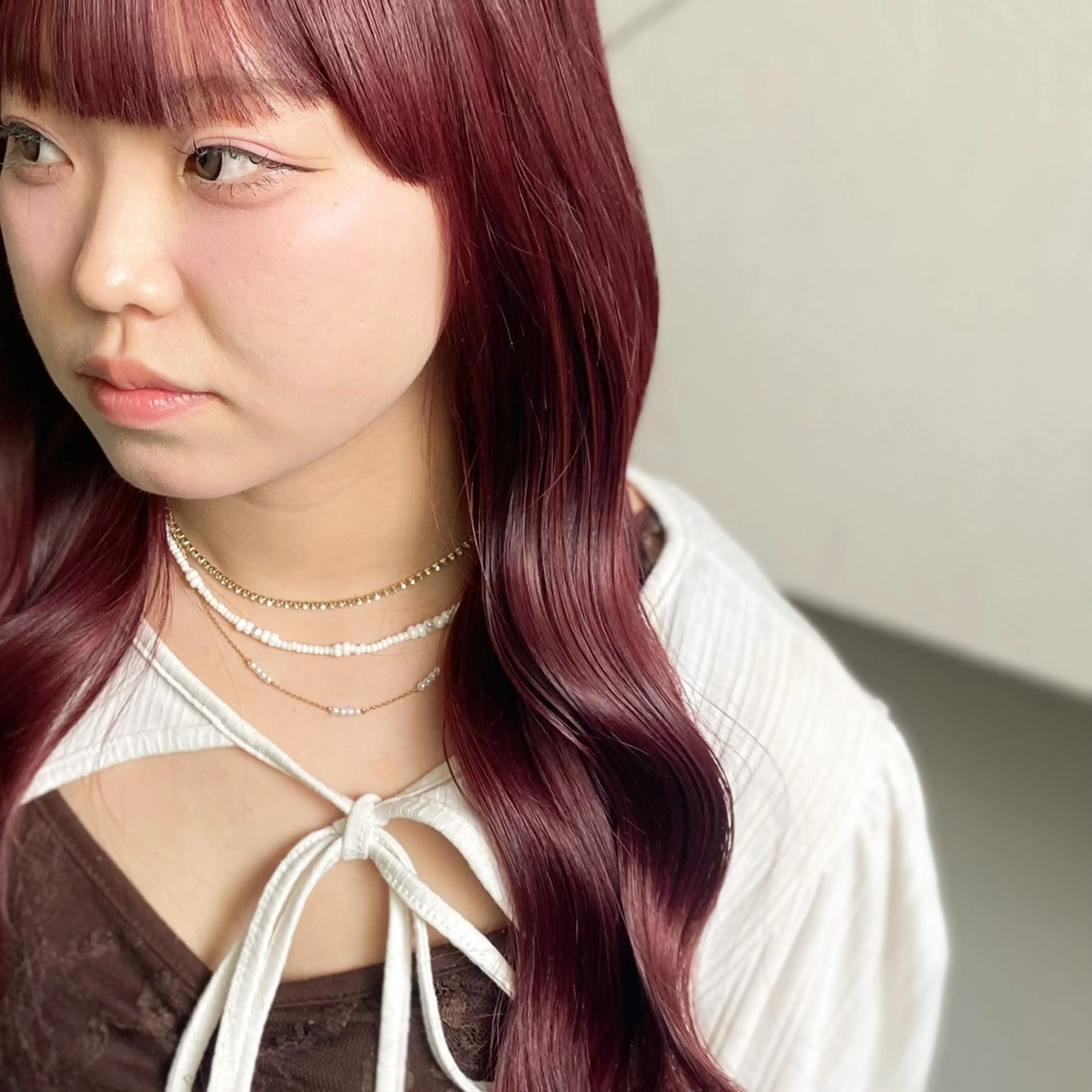 カラー レッドカラー BIACE HAIR SALON所属・黒木 千晴のヘアスタイル