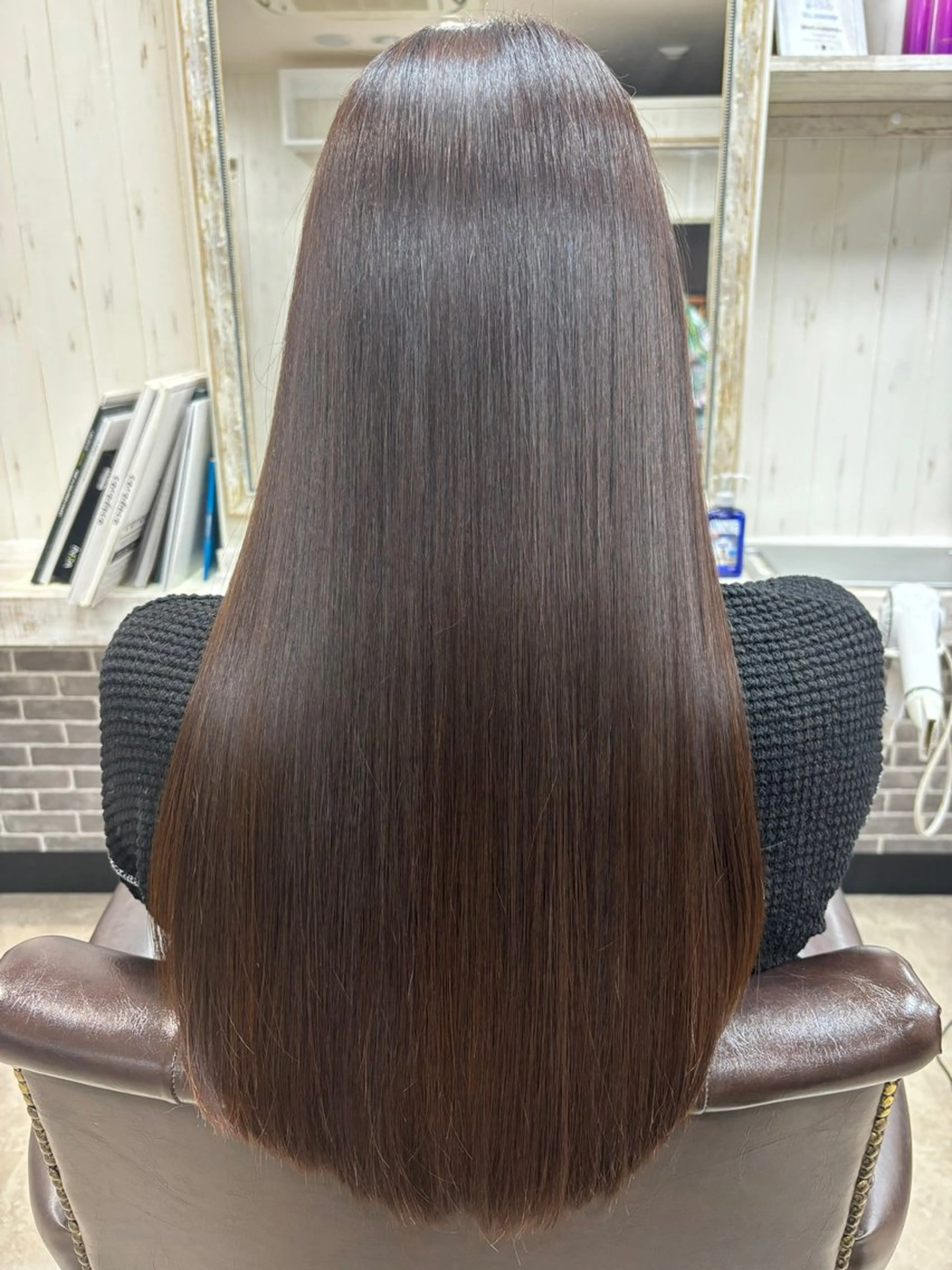 ミディアム カット 縮毛矯正 普天間 翔太のヘアスタイル