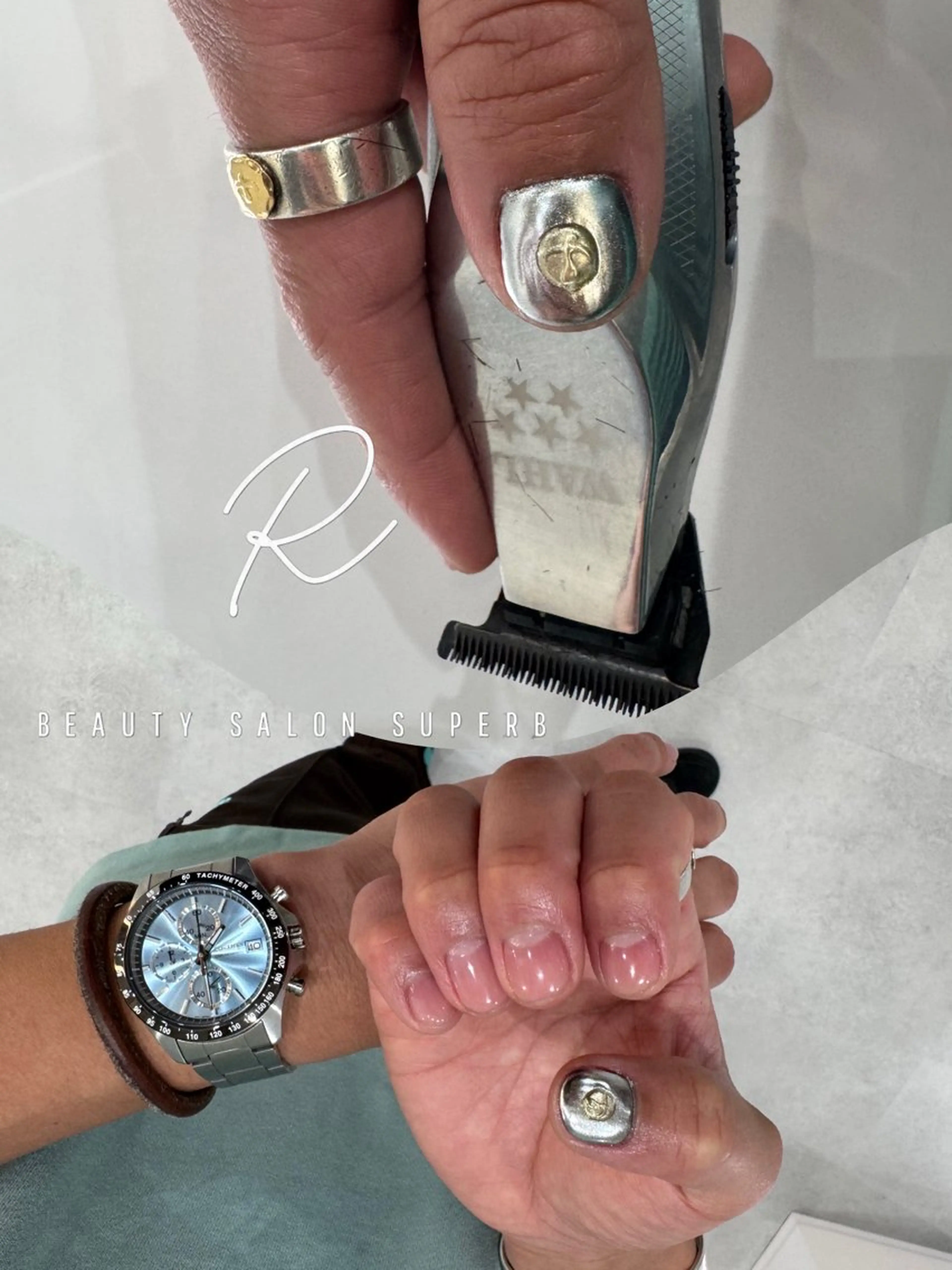 メンズ ネイル KAITO メンズ特化美容師のヘアスタイル