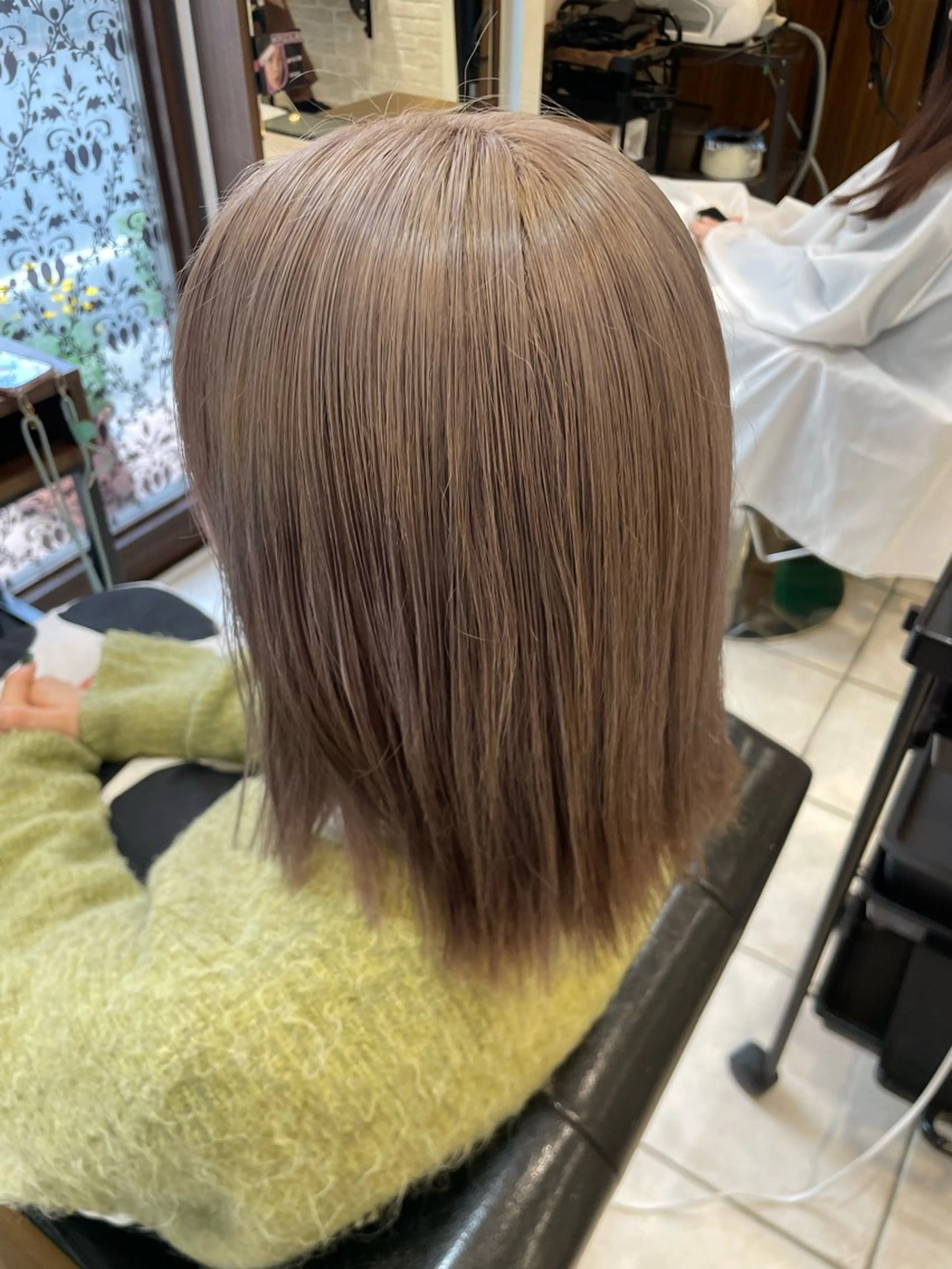 ミディアム カラー 🩵RIKO🩵 透明感カラー🫧のヘアスタイル