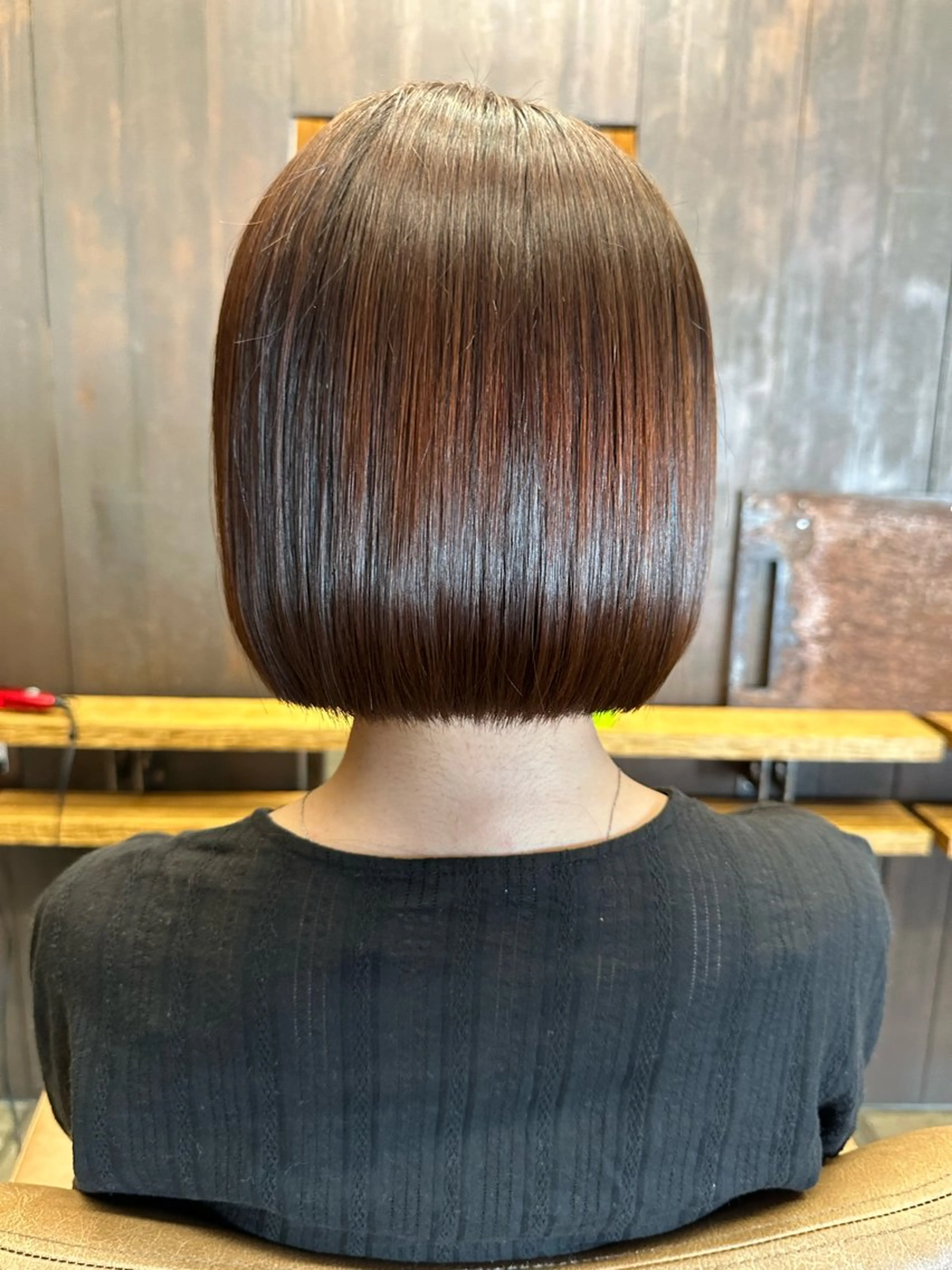 ショート カラー ボブ トリートメント カット ヘアカラー トリートメント 似合わせ松本 容政のヘアスタイル