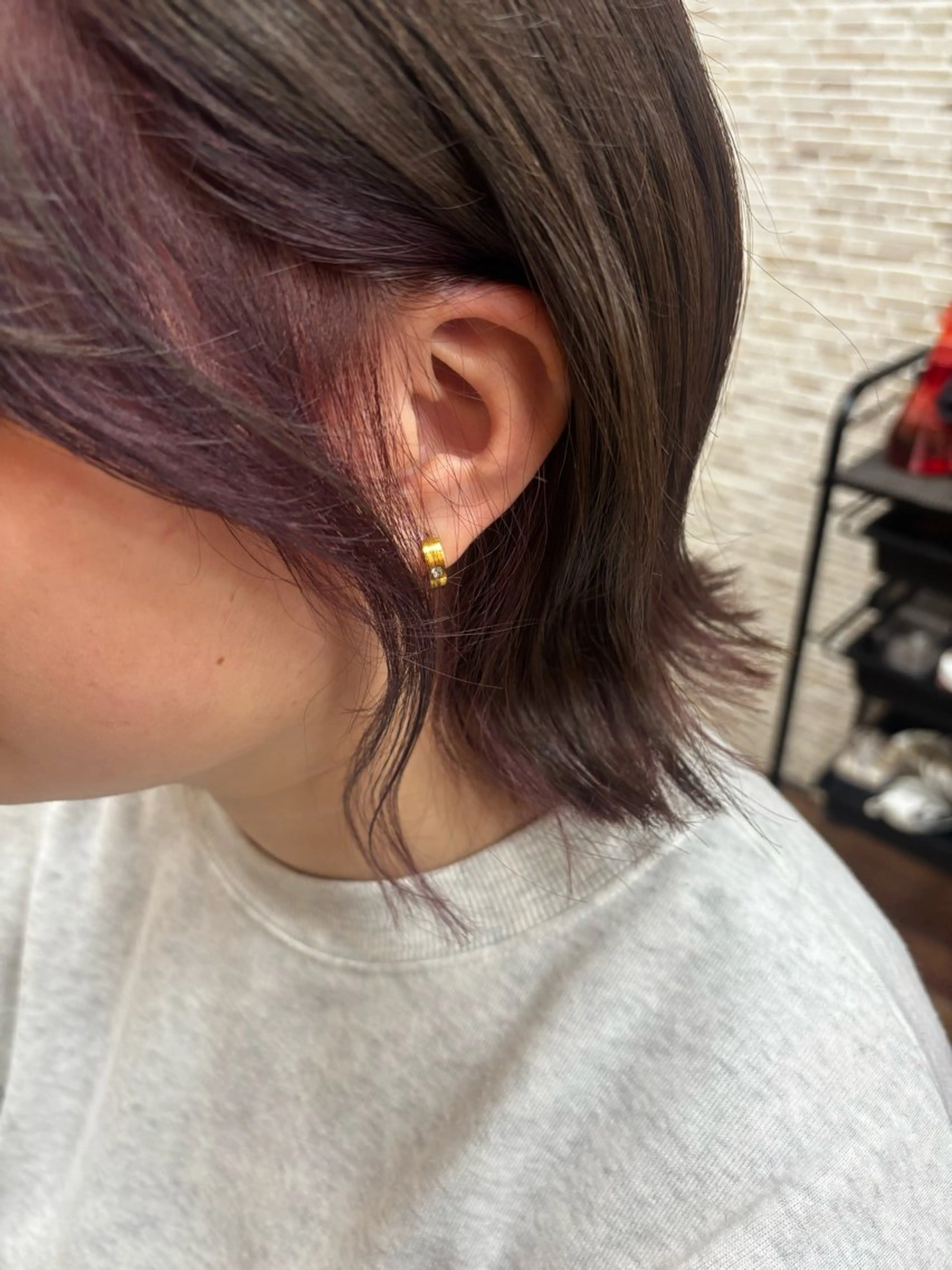 ショート ボブ 外ハネヘア カット ヘアカラー ボブスタイル/ えぐちりほのヘアスタイル