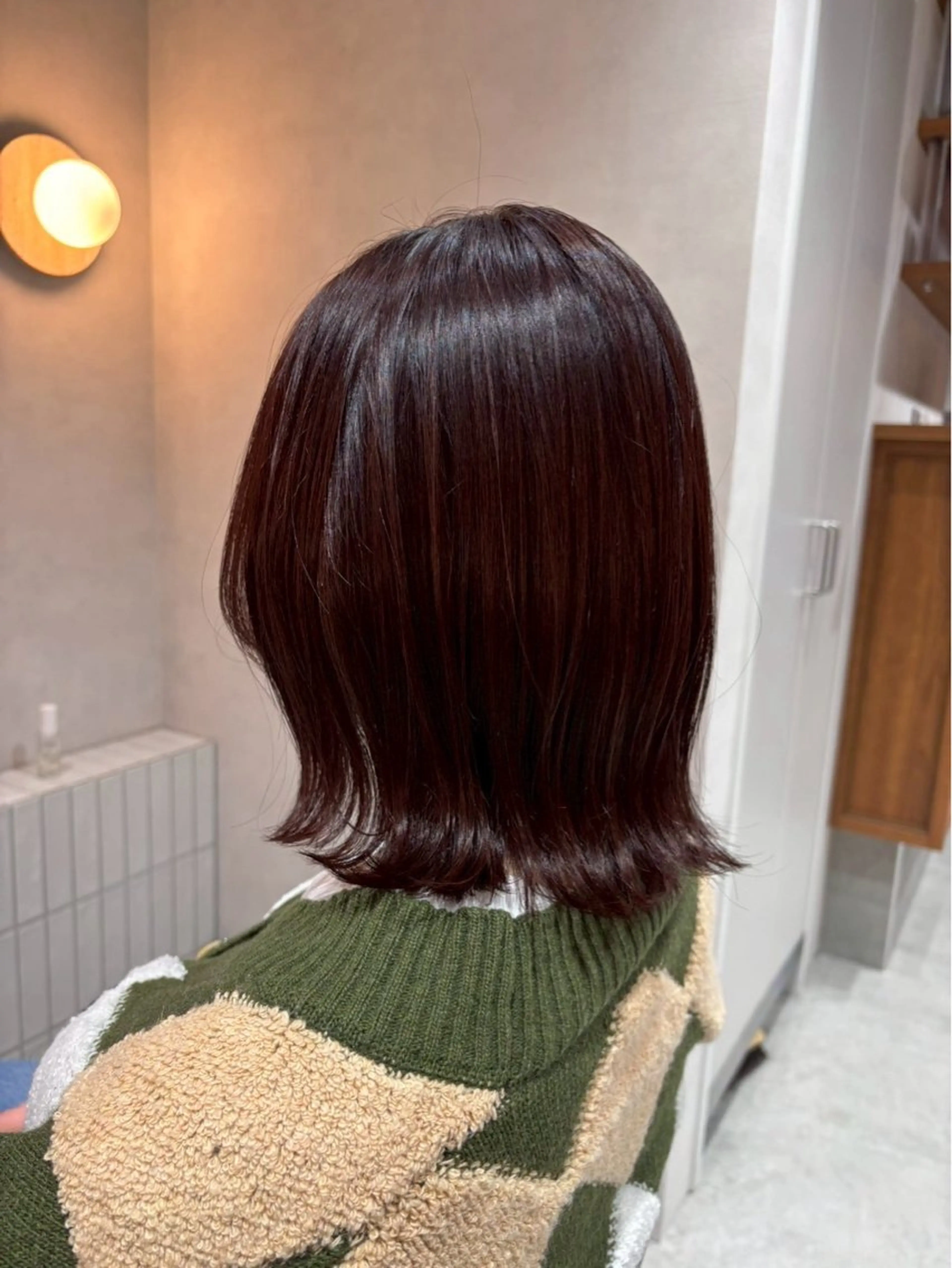 ブリーチなし✖️のワンカラーの写真