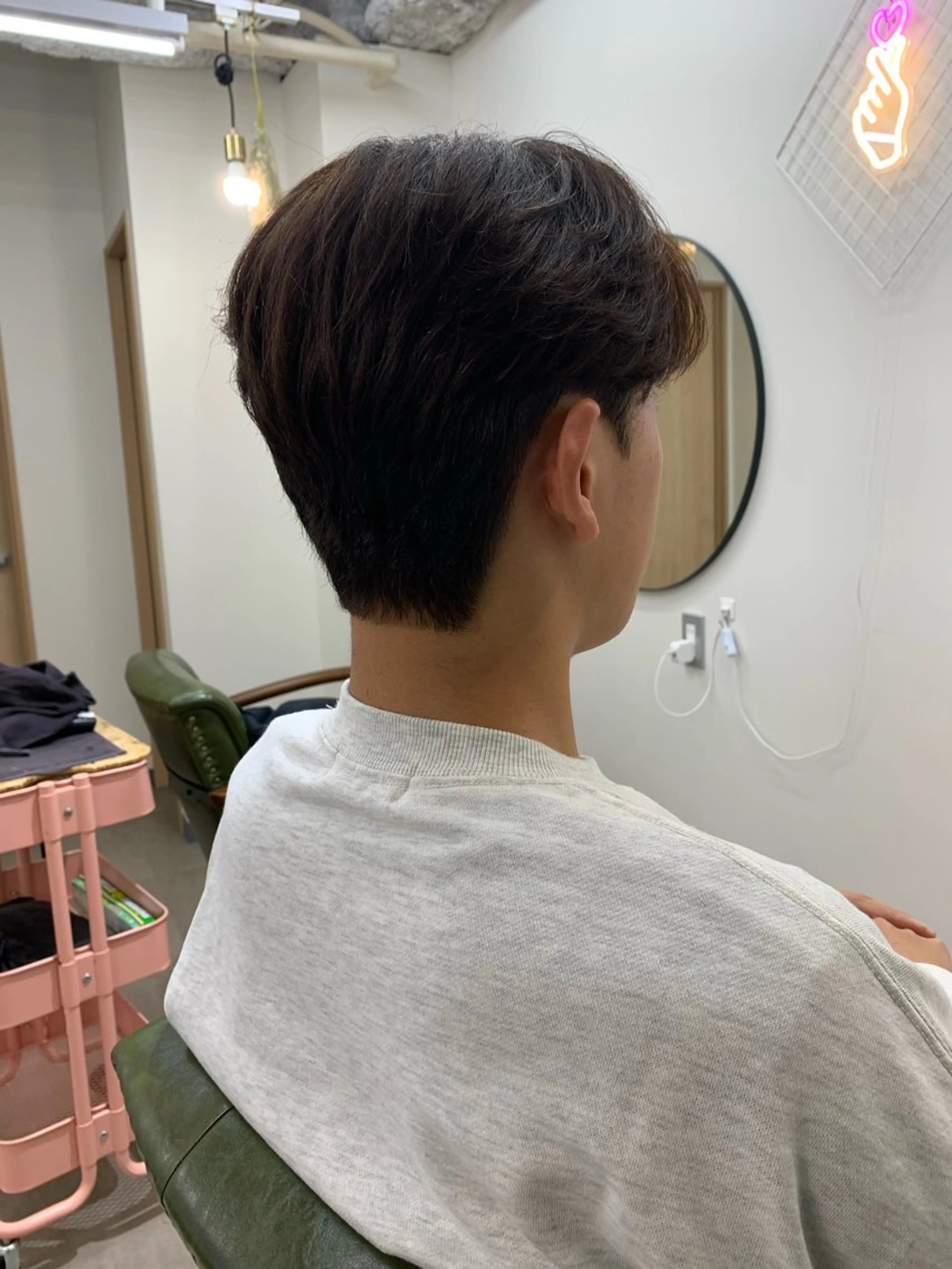 ショート メンズ/柏/パーマ/ チハヤのヘアスタイル