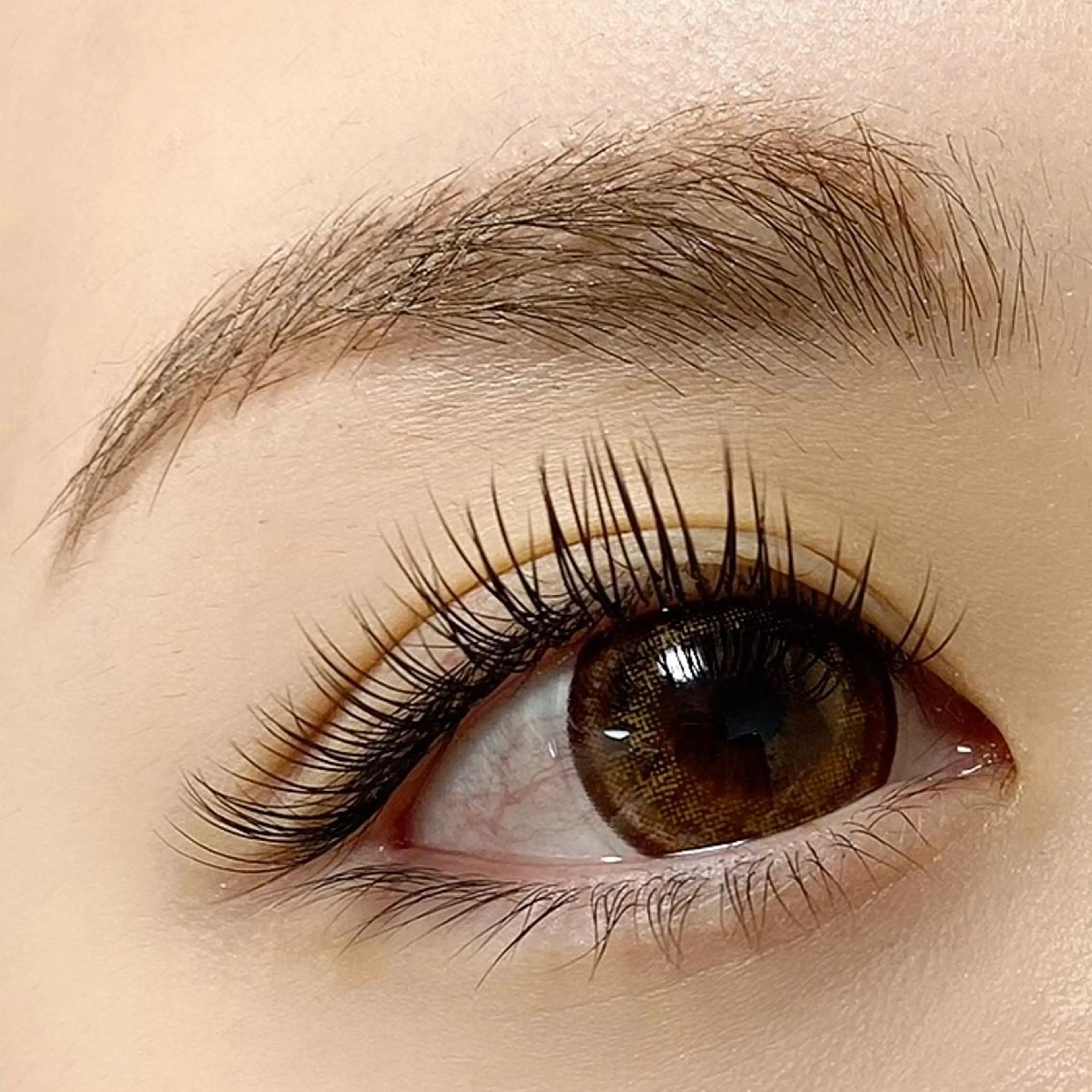 マツエク・マツパ フラットラッシュ 中野 恵美菜のマツエク・マツパデザイン