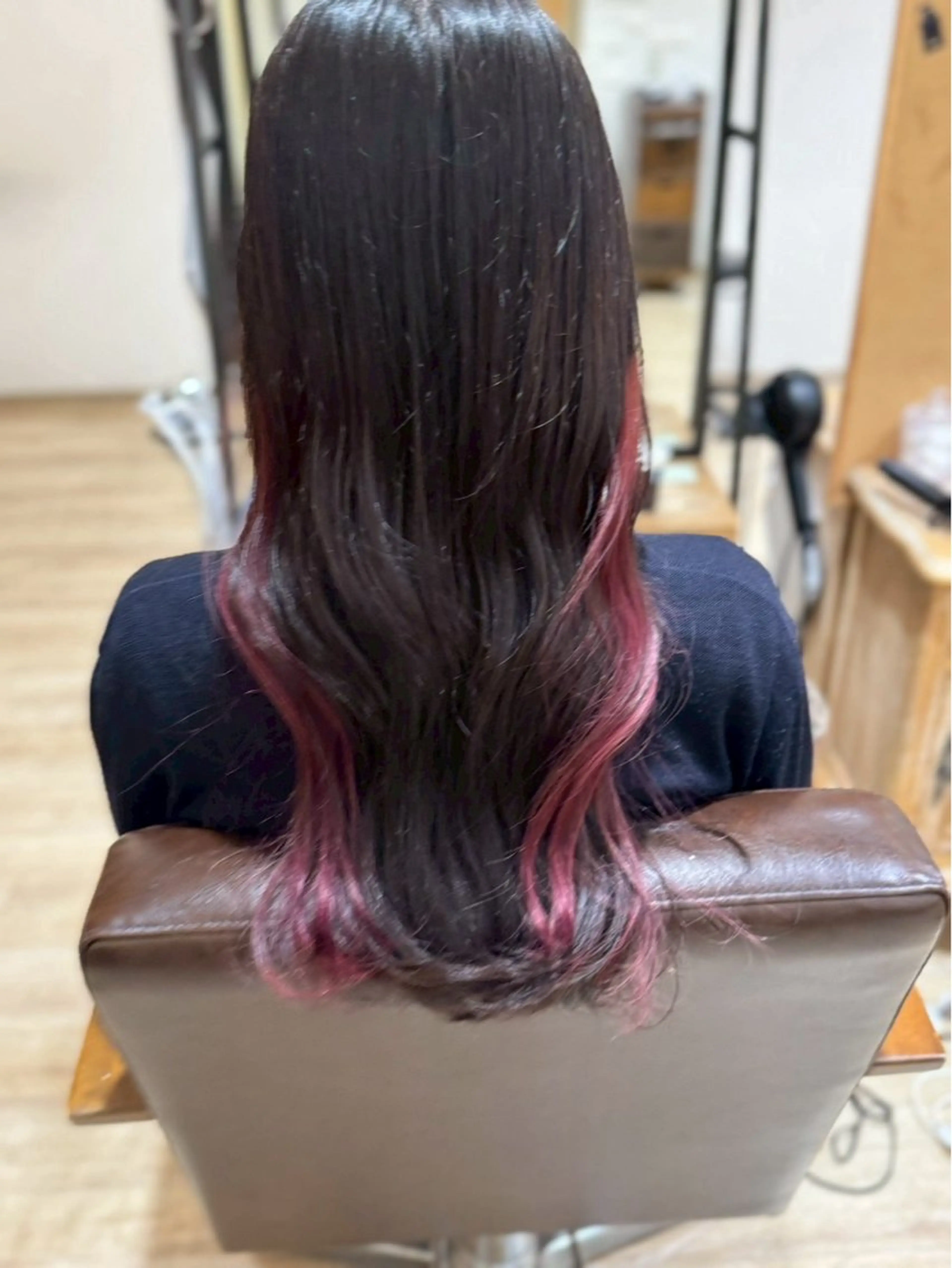 ロング 松山 麻一のヘアスタイル