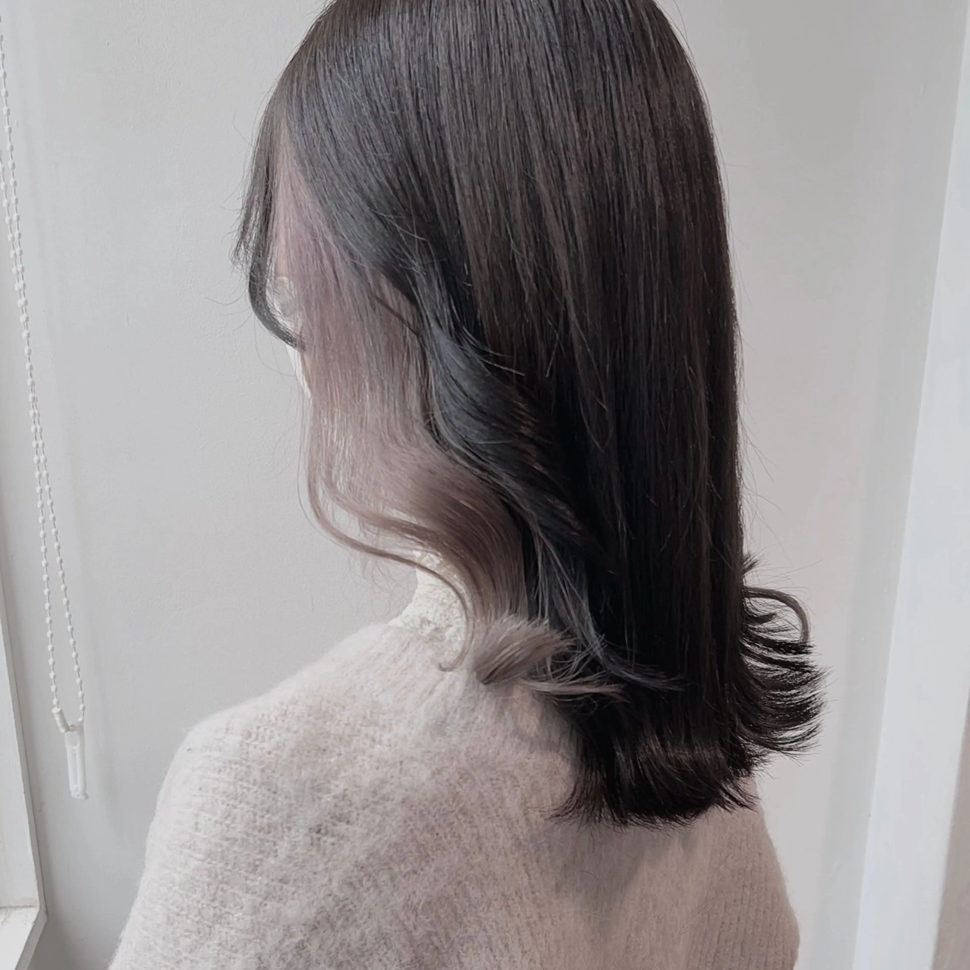 ロング カラー ヘアカラー トリートメント ヘッドスパ ヘアセット 𓏸レイヤー髪質改善 透けカラーカノン🫧のヘアスタイル