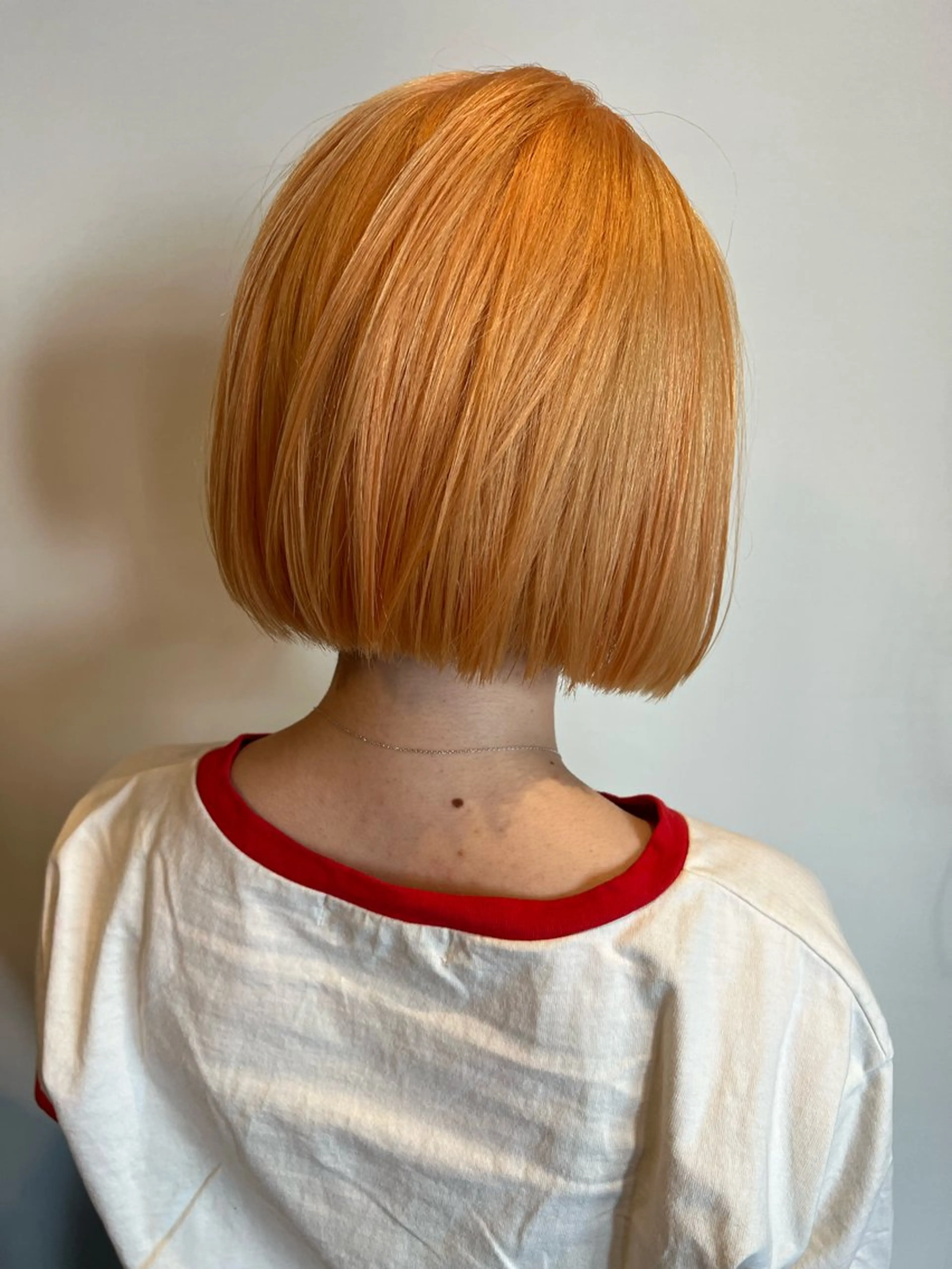 【13.19.27限定価格】ブリーチリタッチ+カラー+トリートメントの写真