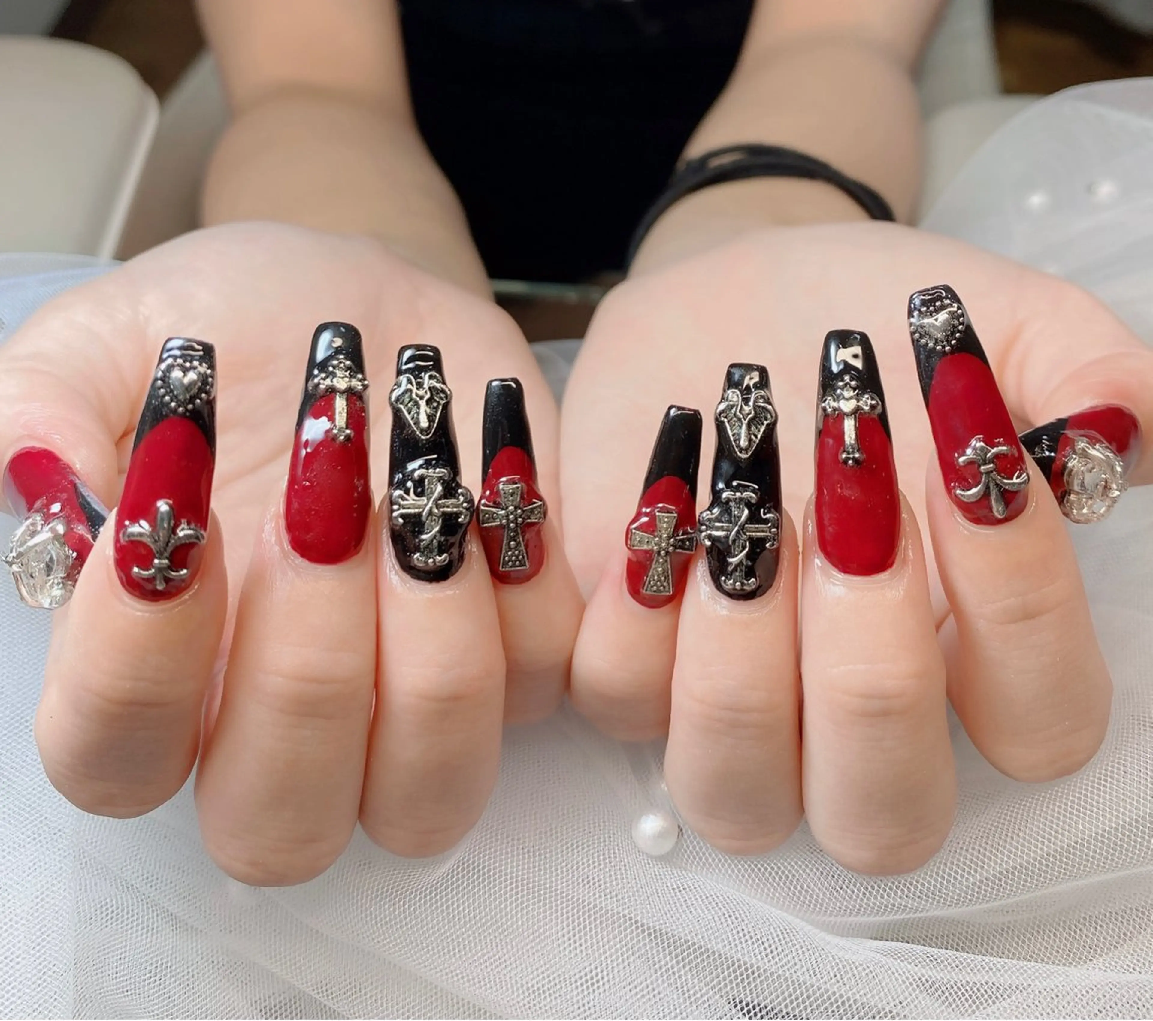 ネイル ハイネイル 自宅サロンのネイルデザイン