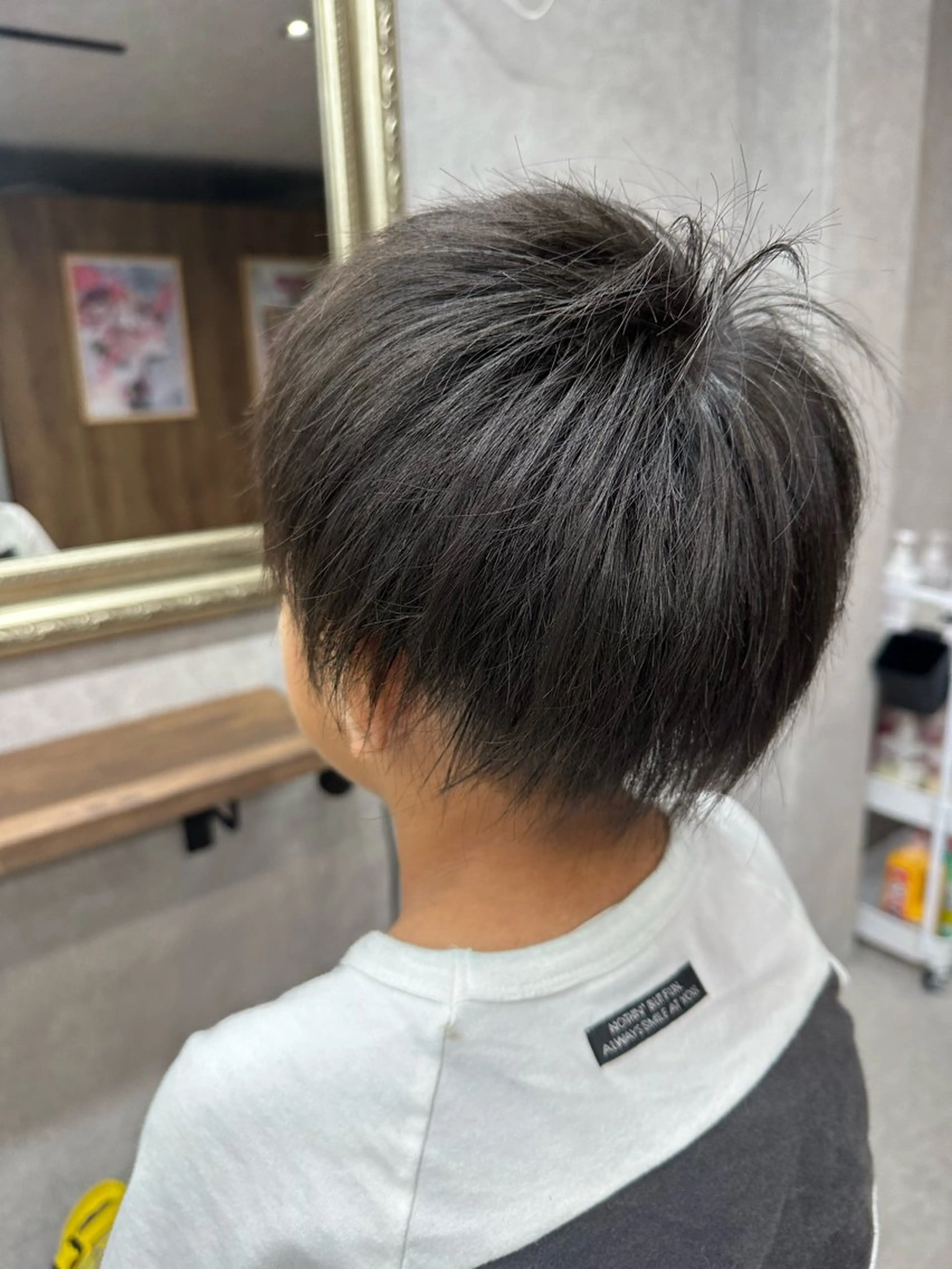 メンズ キッズ カット Lien 深井店のヘアスタイル