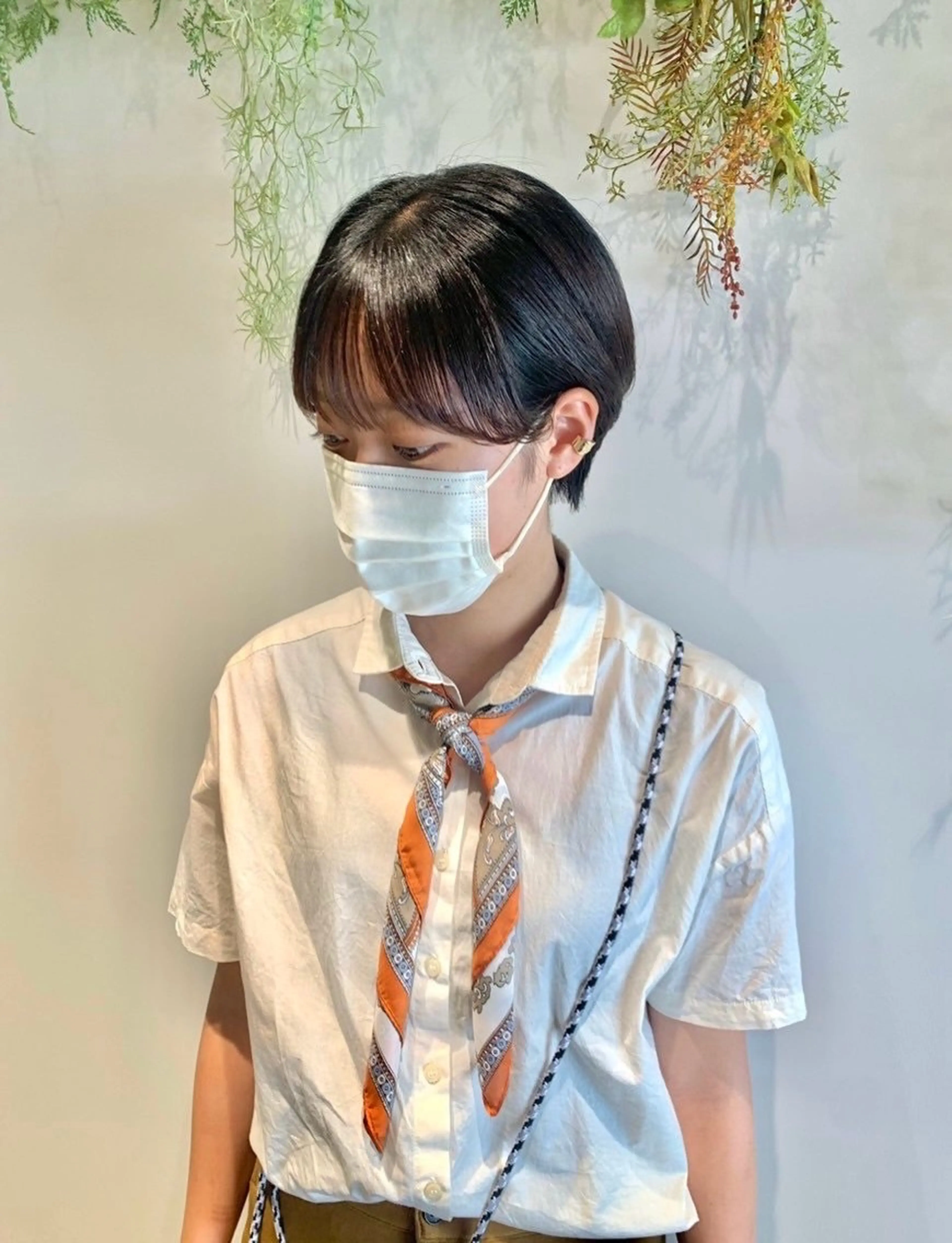 ショート レディースモデル カット/中川翔太のヘアスタイル