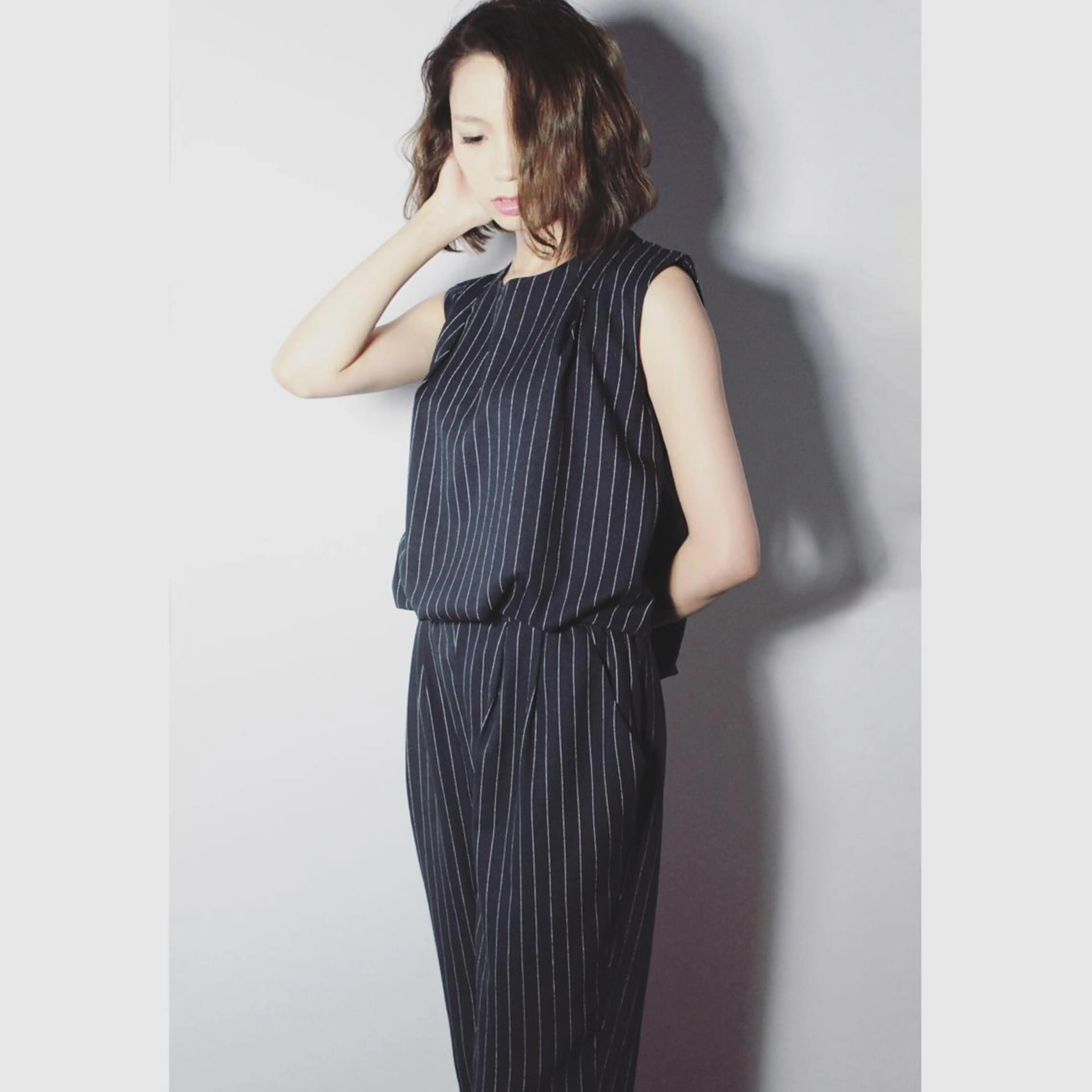 ミディアム カラー 永田 崇のヘアスタイル