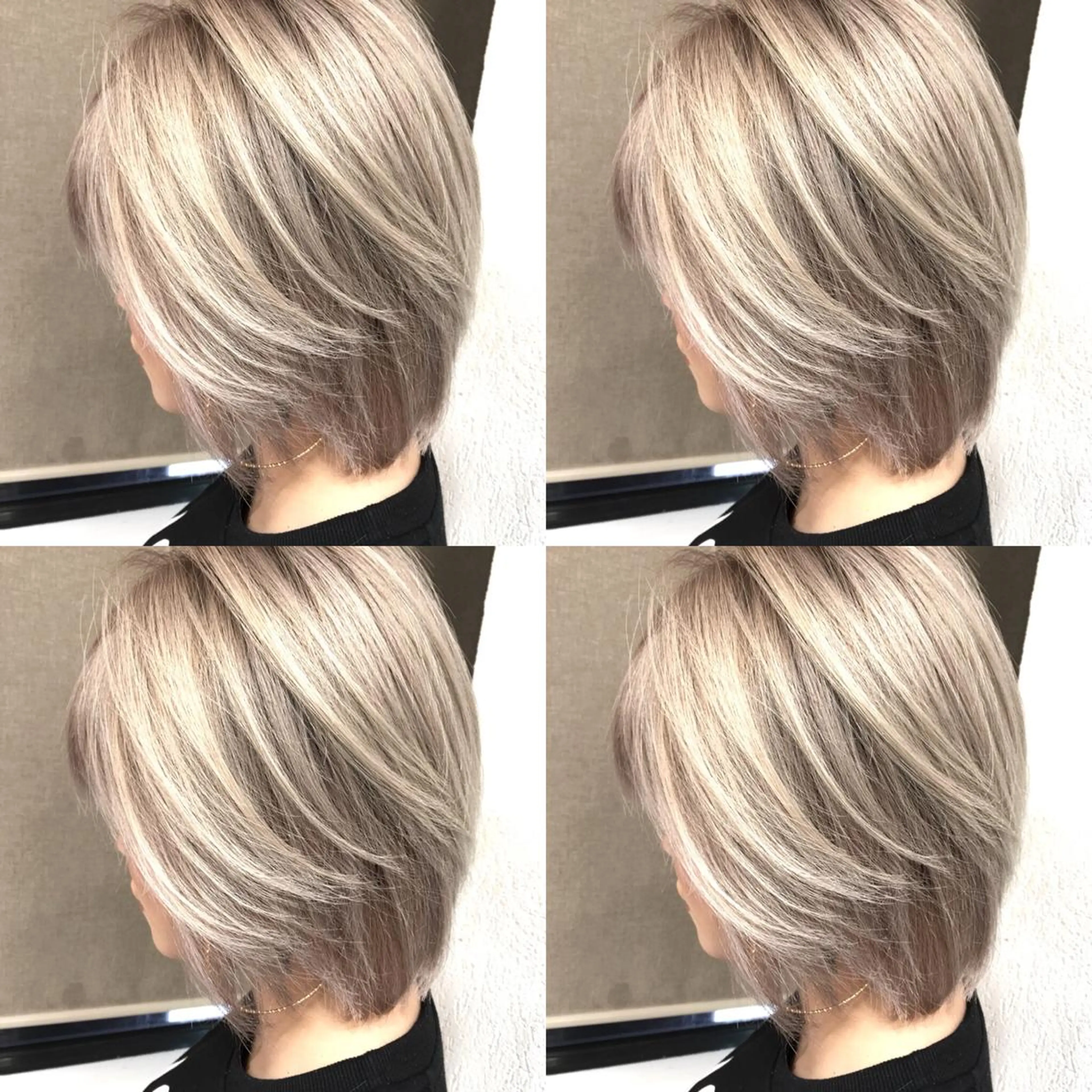 ショート カラー ネイル マツエク・マツパ ベージュカラー 外国人風カラー ヘアカラー トリートメント 井上 一平のヘアスタイル