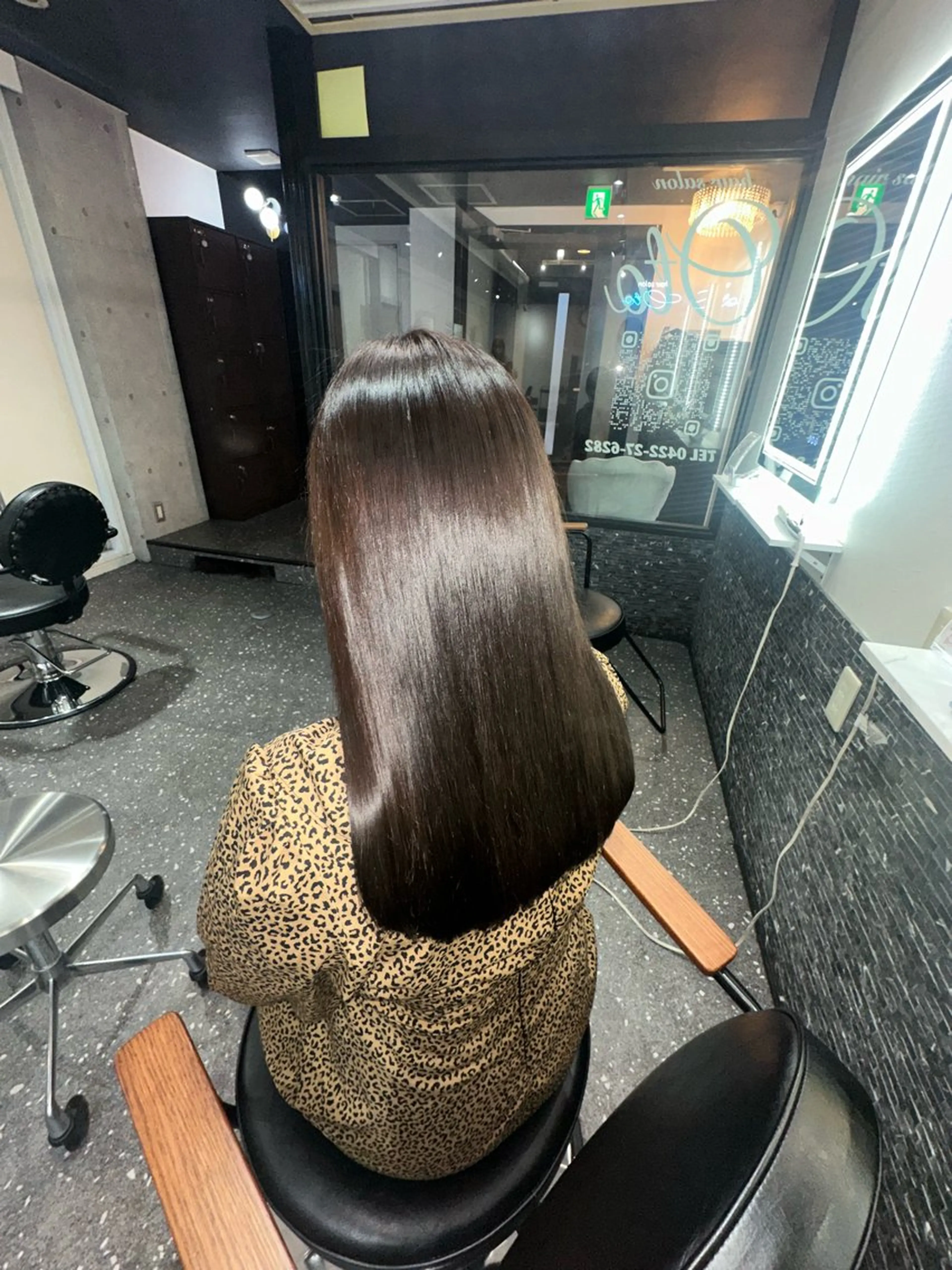 ロング カラー パーマ カット ヘアカラー 縮毛矯正 トリートメント 髪質改善⭐️縮毛矯正 中野⭐️Rinaのヘアスタイル