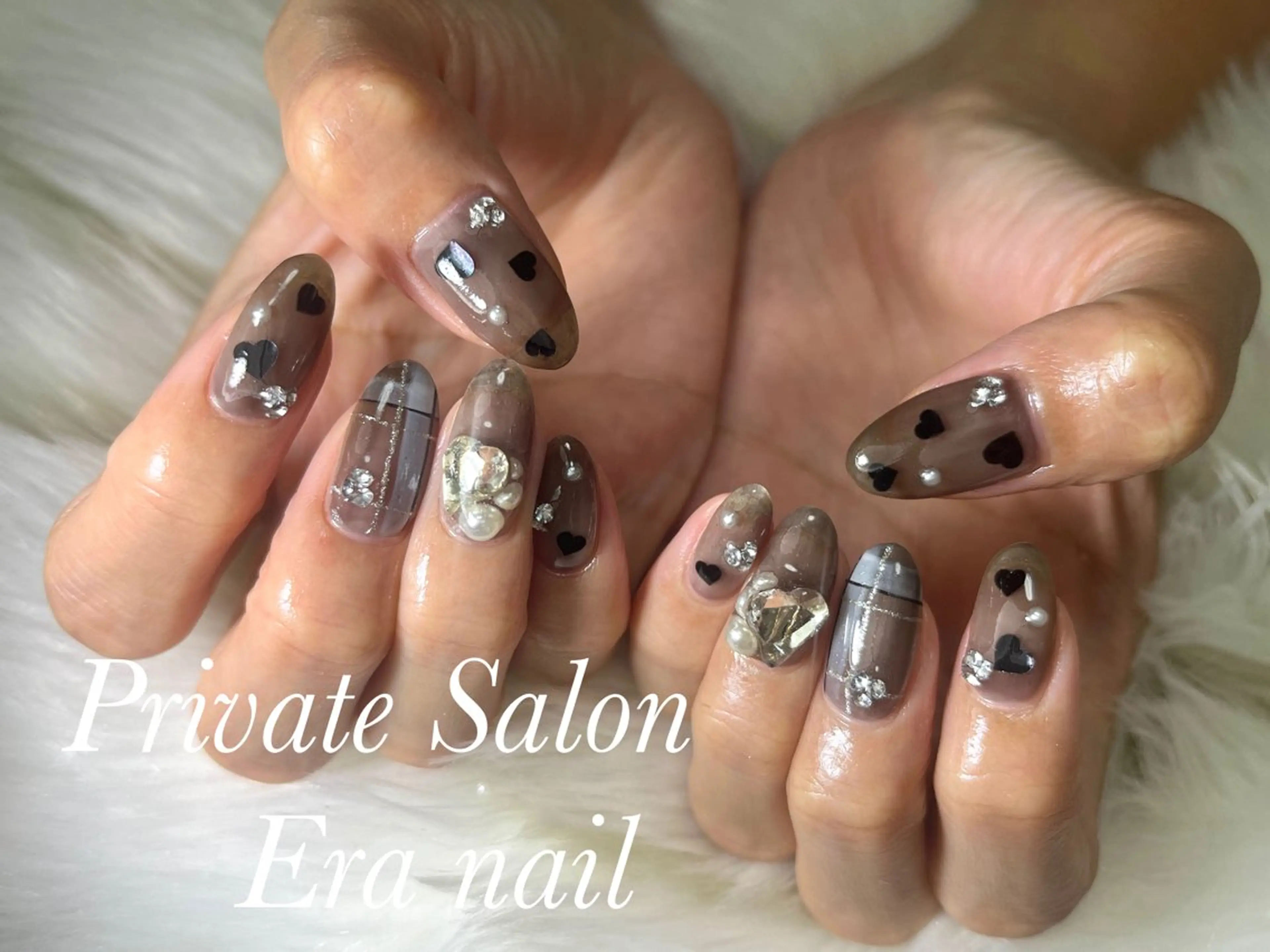 ネイル ハート Era nailのネイルデザイン