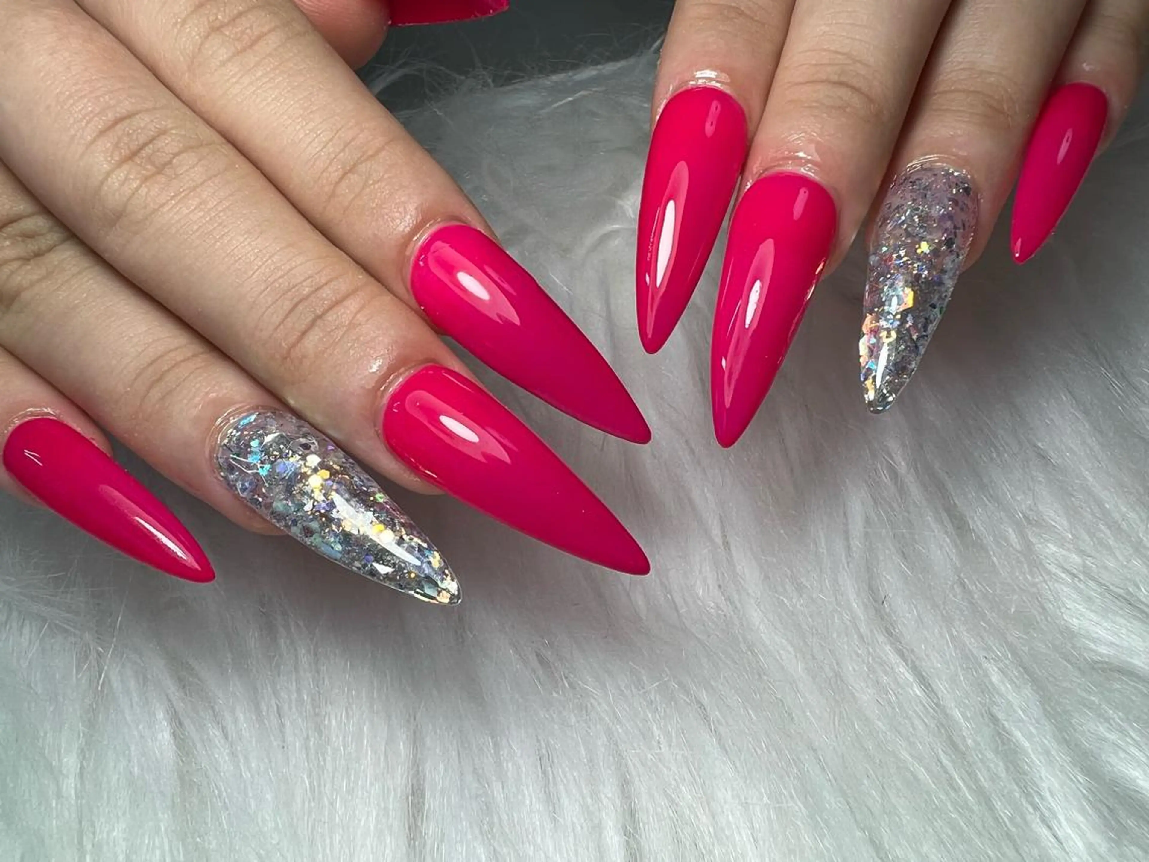 ネイル ハンドネイル Mana‪ ‪·͜· ❤︎‬のネイルデザイン