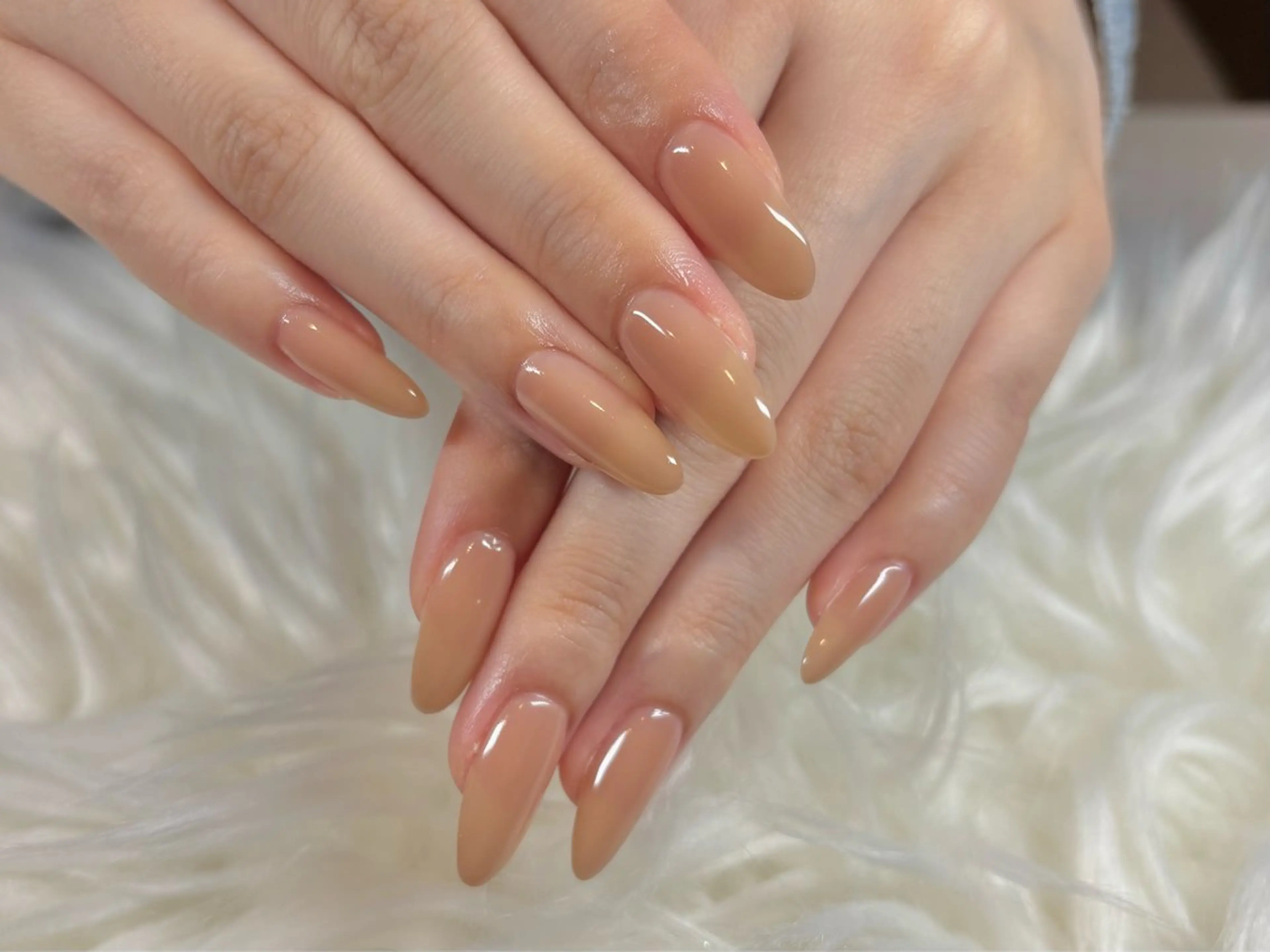 ネイル ワンカラーネイル ハンドネイル Bianca大名店 WATANABEのネイルデザイン