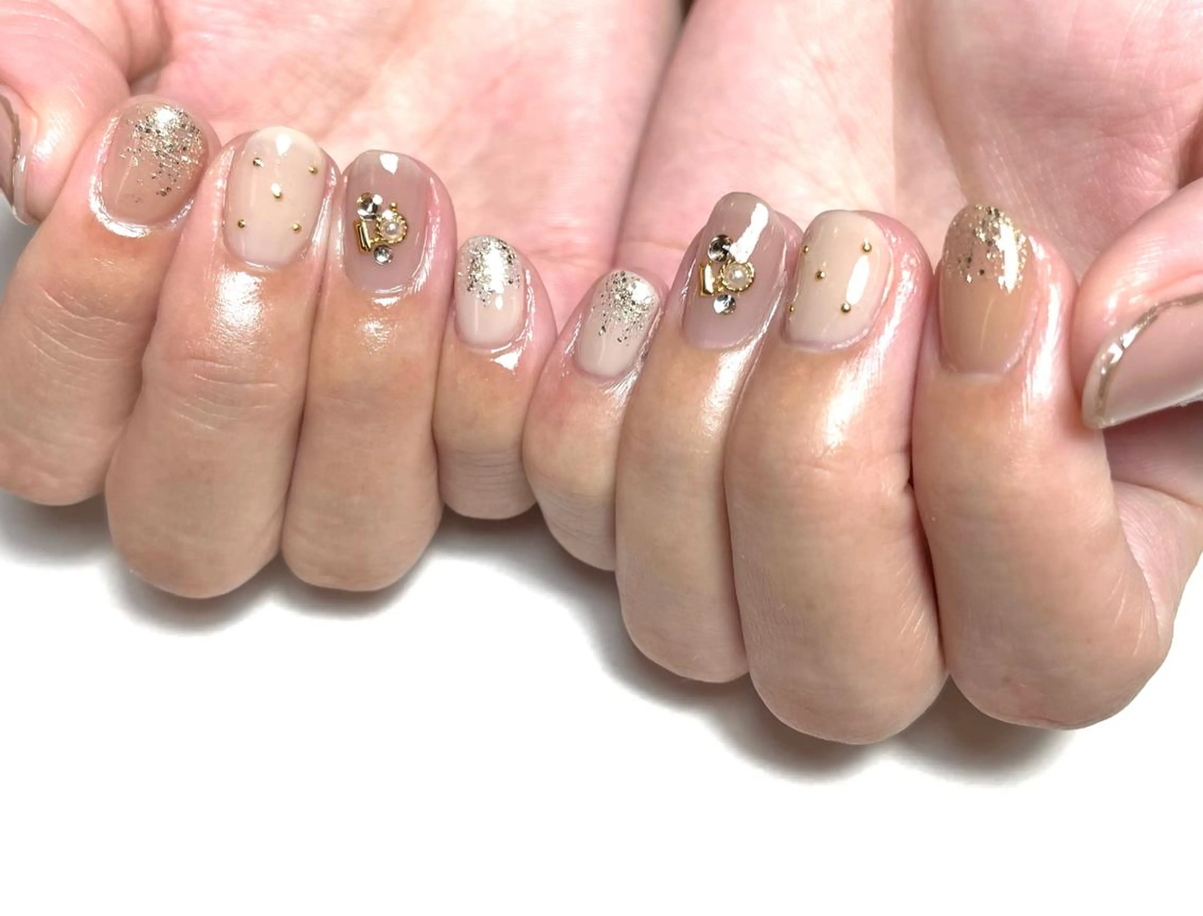 ネイル ピンク le_rire _nailのネイルデザイン