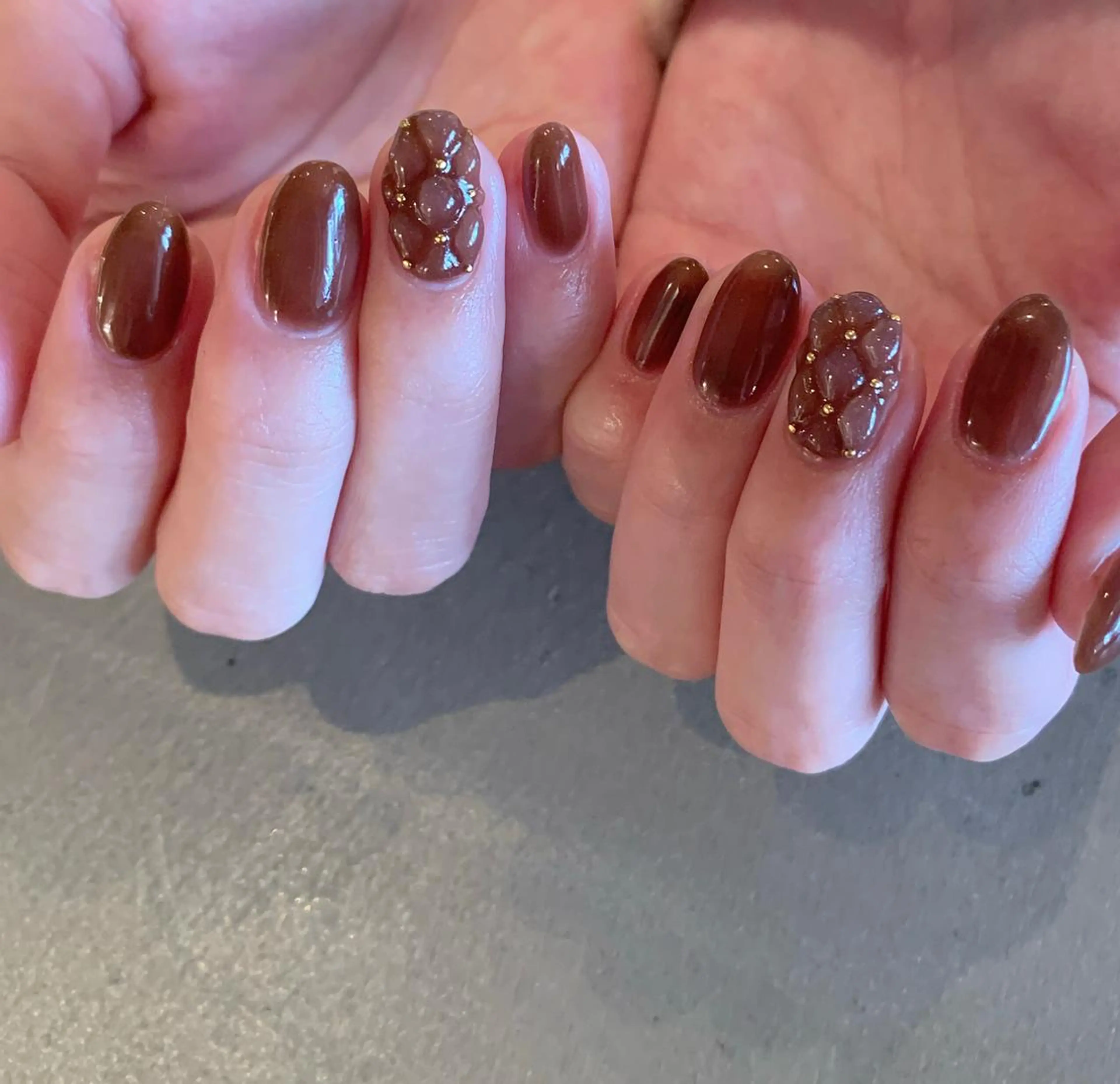 ネイル ハンドネイル にしぐち はるかのネイルデザイン