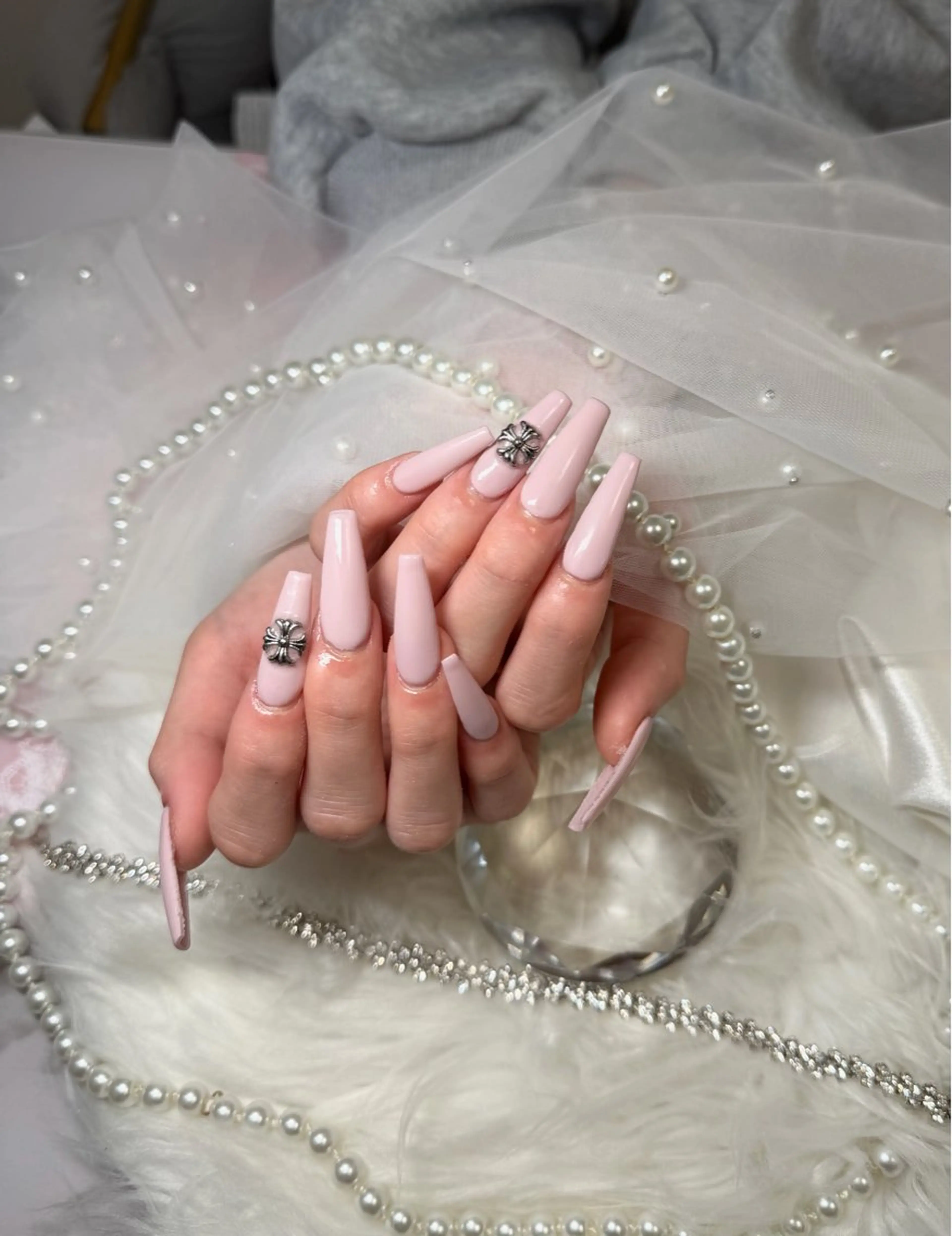 ネイル ワンカラーネイル シンプルネイル ハンドネイル nailsalon Refletのネイルデザイン