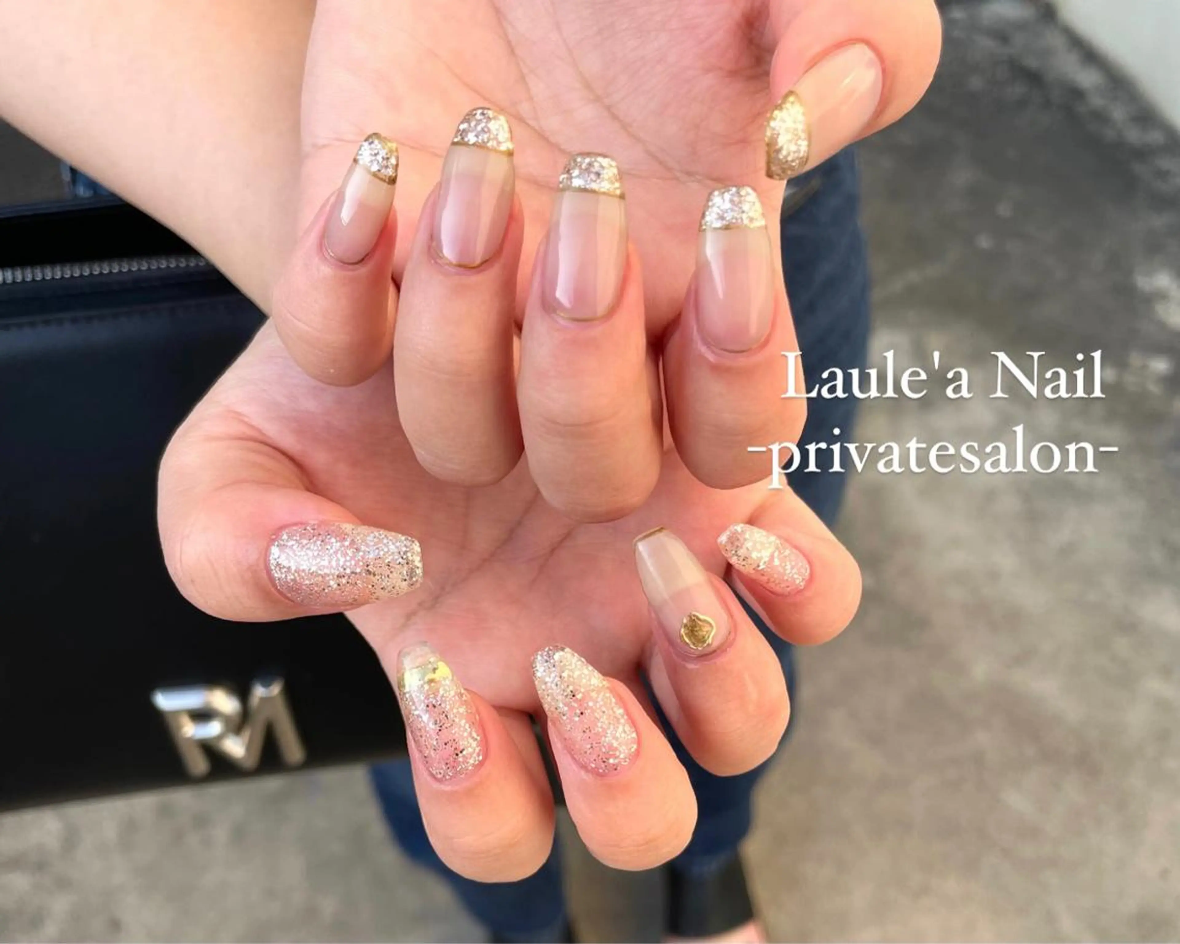 ミディアム ReAnc レアンシのネイルデザイン