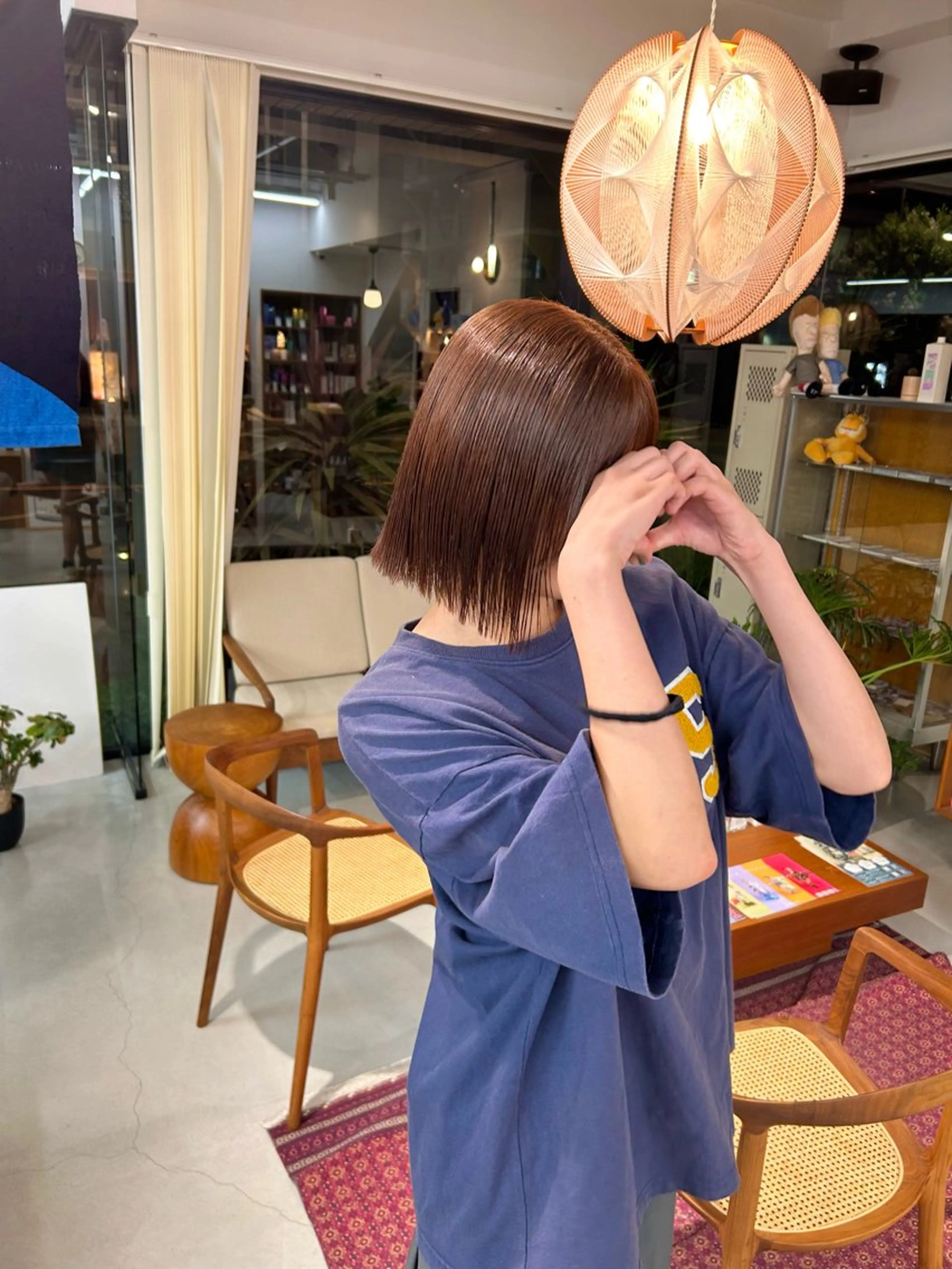 カラー 藤原 あかりのヘアスタイル