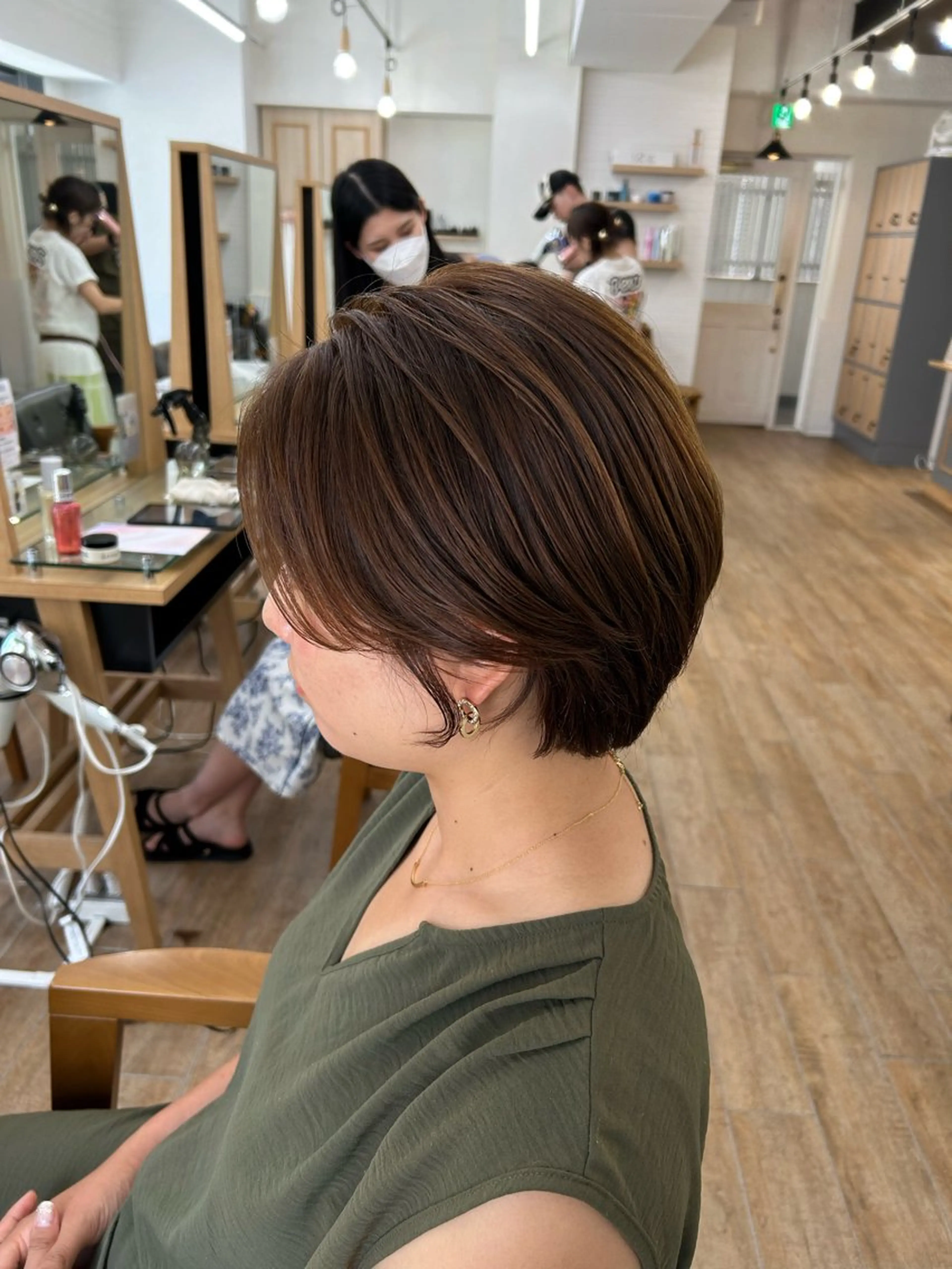 ショート カラー モデル募集中 🌷nanaha🌷のヘアスタイル
